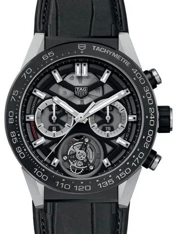 TAG Heuer Carrera CAR5A8Y.FC6377 45mm Titanium Black