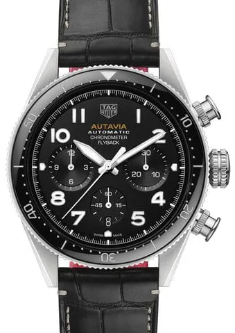 TAG Heuer Autavia CBE511A.FC8279 42mm Stainless steel Black