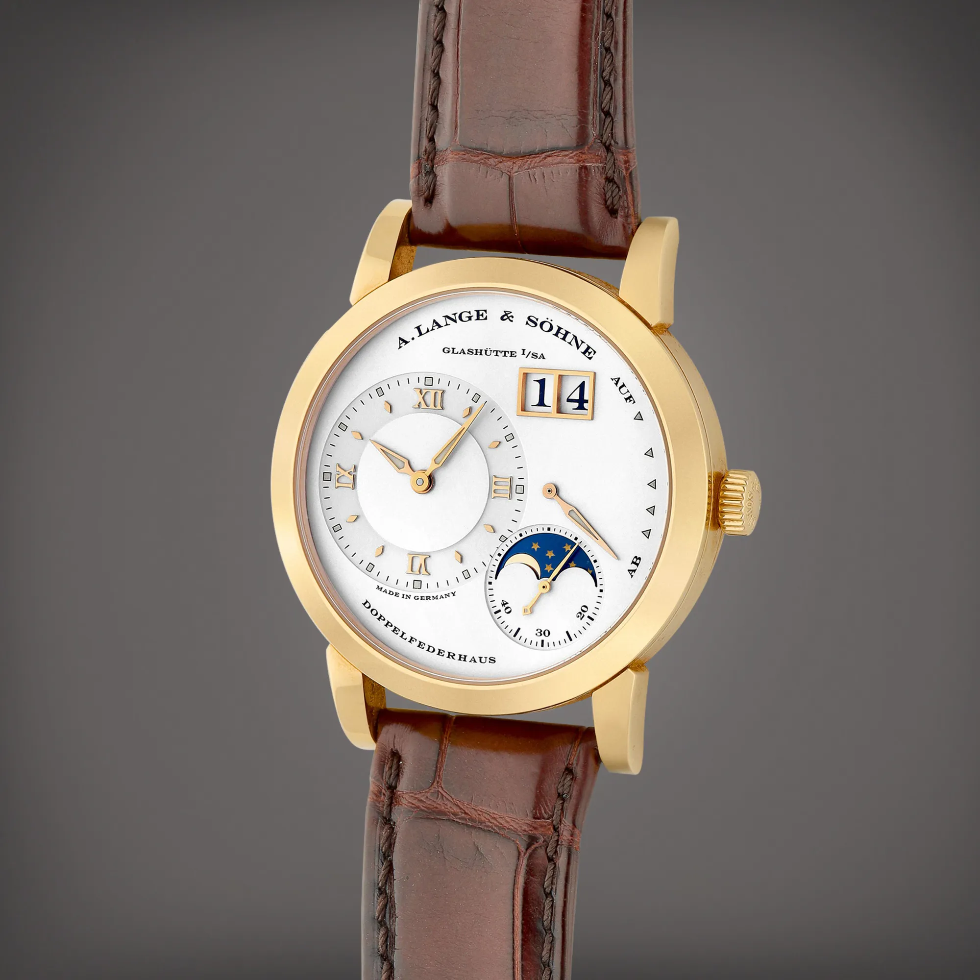 A. Lange & Söhne Lange 1 109.032 38.5mm Rose gold Silver 1