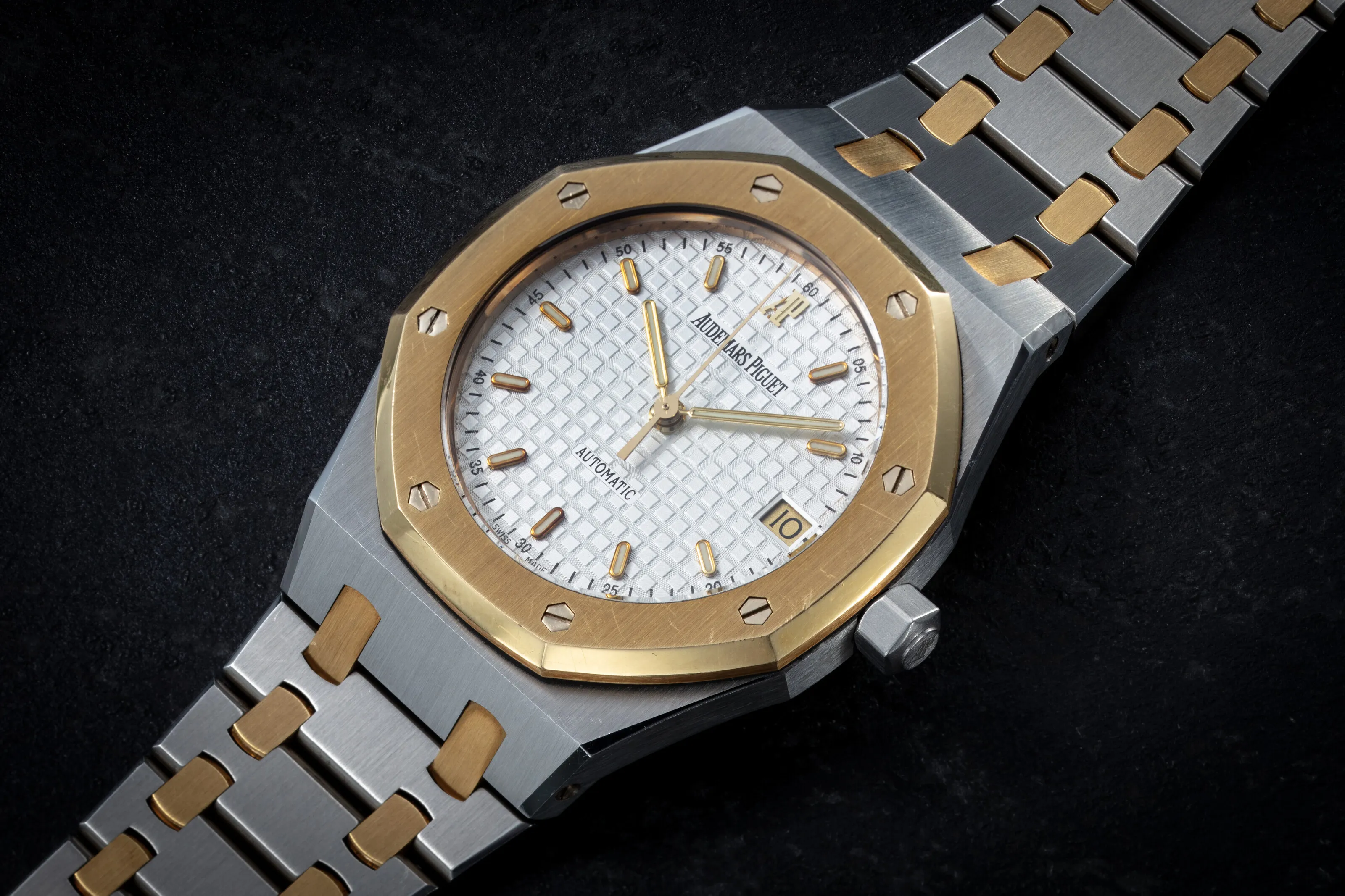 Audemars Piguet Royal Oak 14790 36mm Yellow gold and stainless steel White