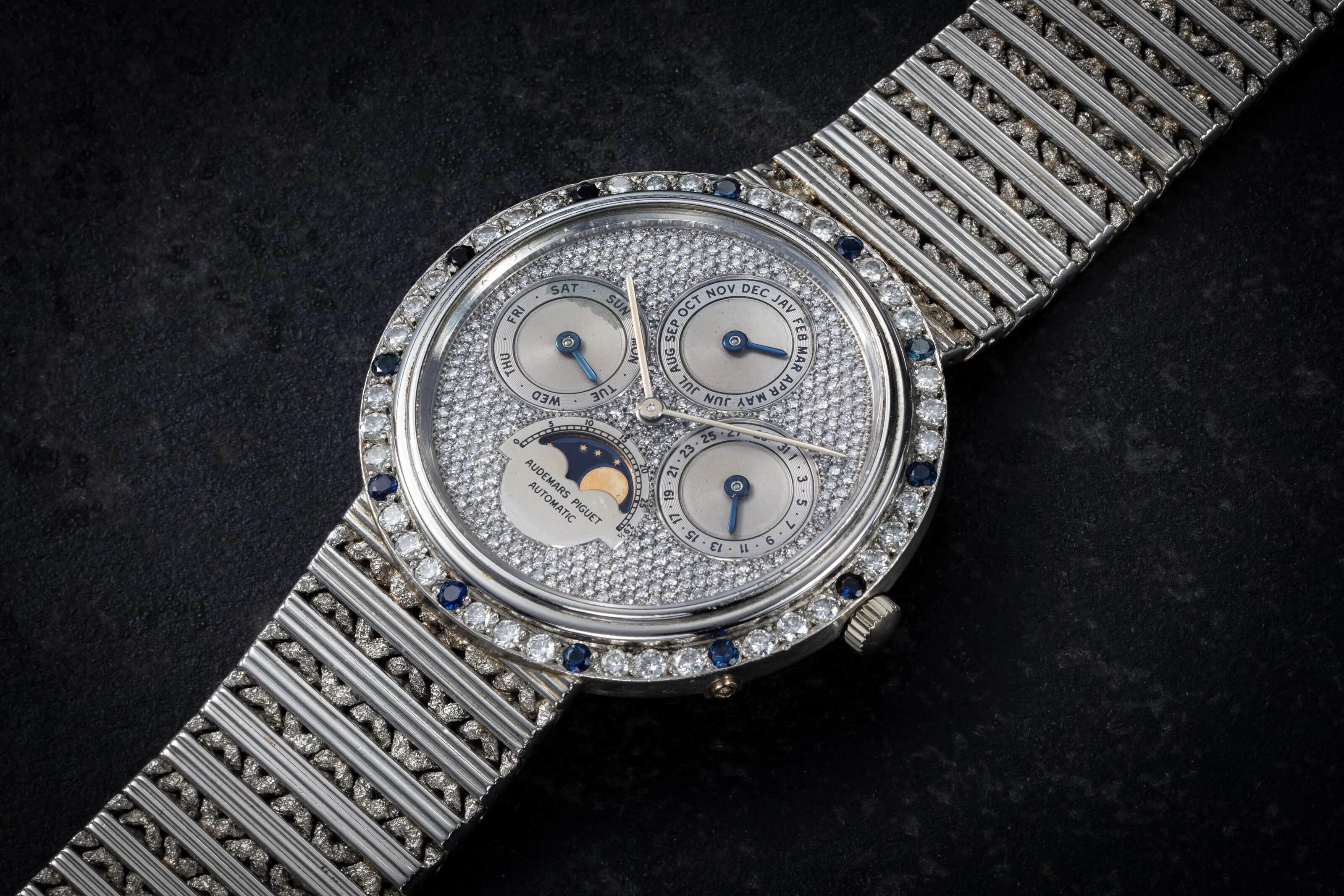 Audemars Piguet Perpetual Calendar 25562PT 38mm Platinum Diamond