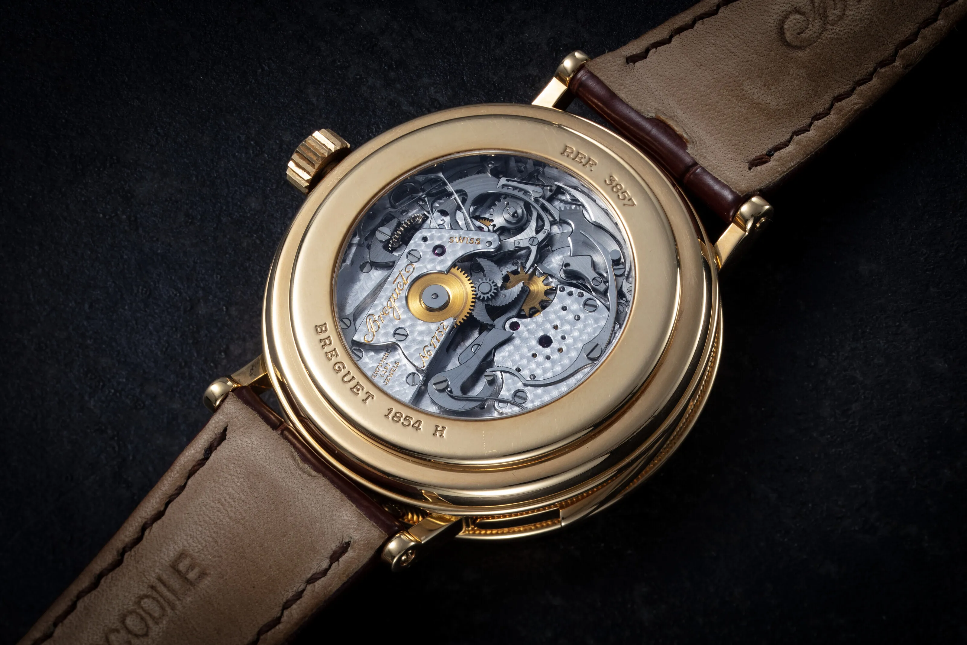 Breguet Tourbillon 3857 40mm Yellow gold Guilloché 1