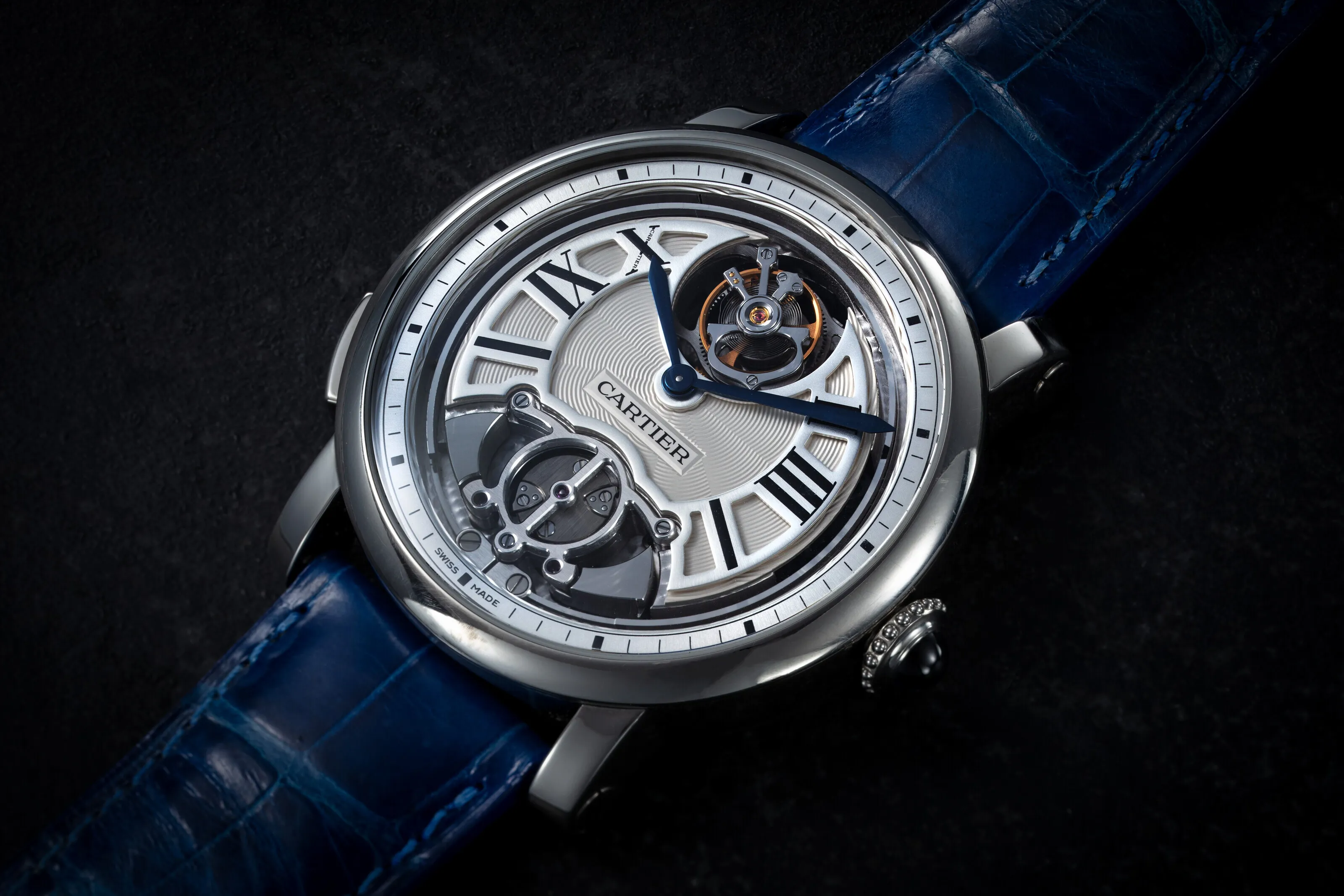 Cartier Rotonde de Cartier 45mm Titanium Semi-skeletonized