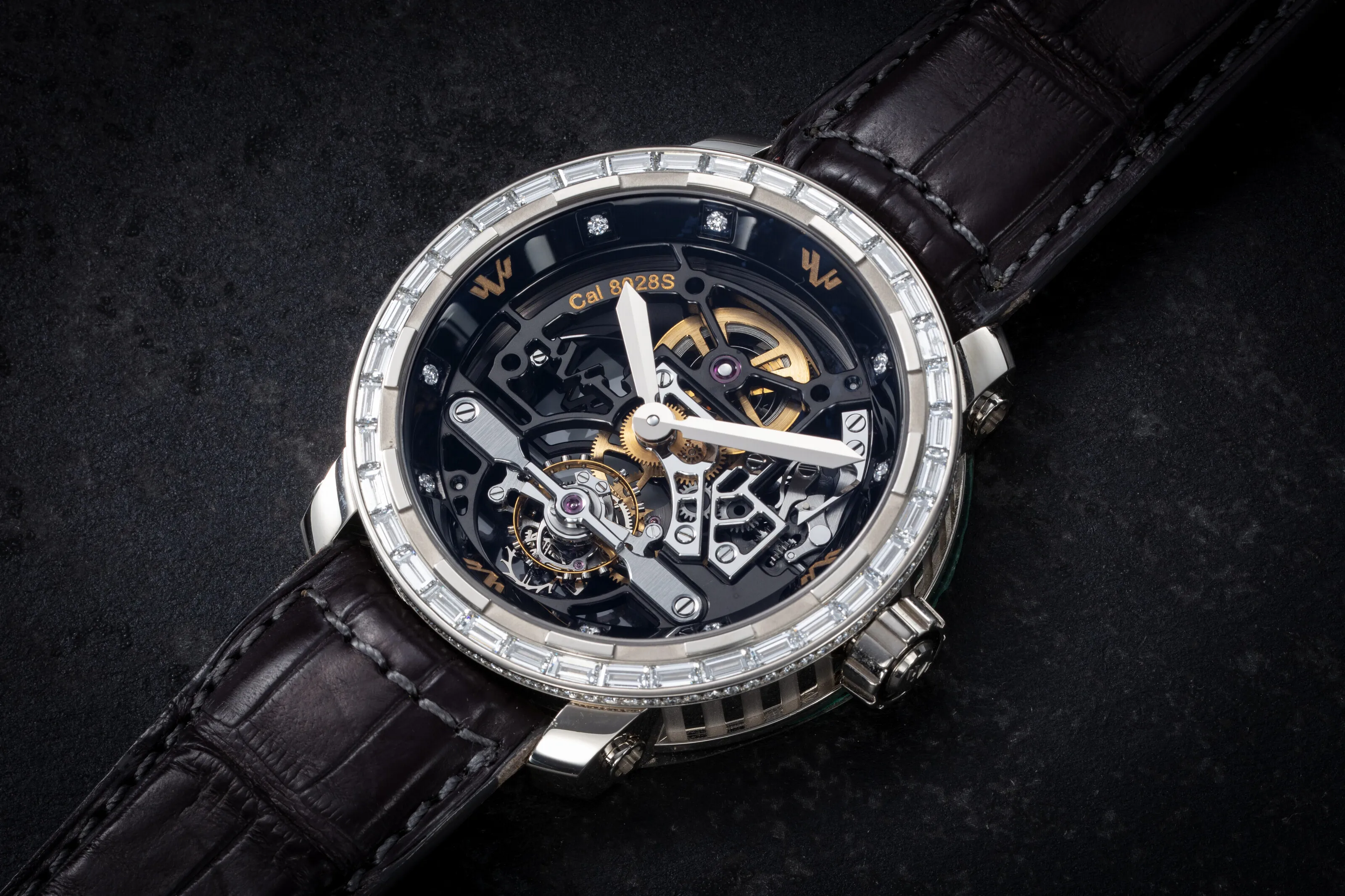 Dewitt Twenty-8-Eight 43mm White gold Skeletonized