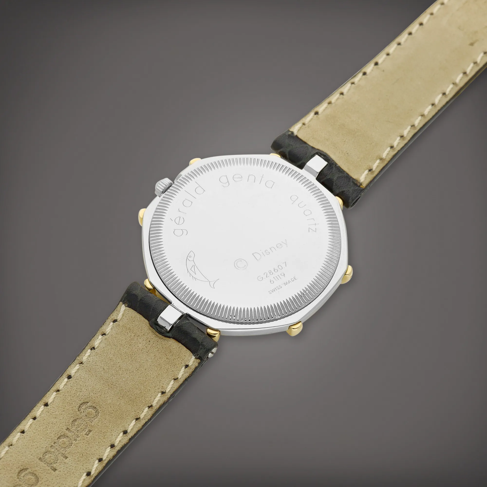 Gérald Genta G2860.7 35mm Yellow gold and Stainless steel Mother-of-pearl 4