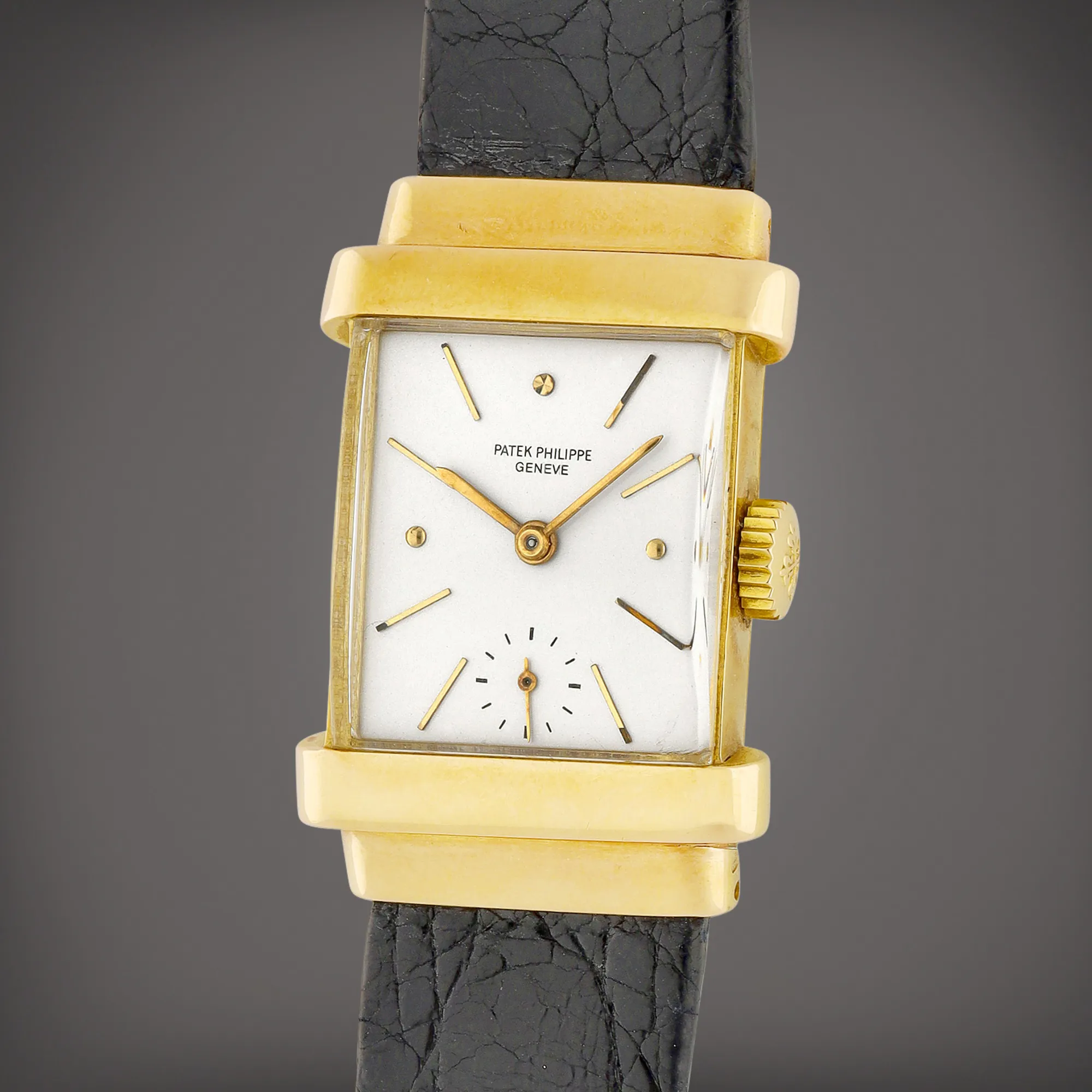 Patek Philippe Top Hat 1450 37mm Yellow gold Silver 1