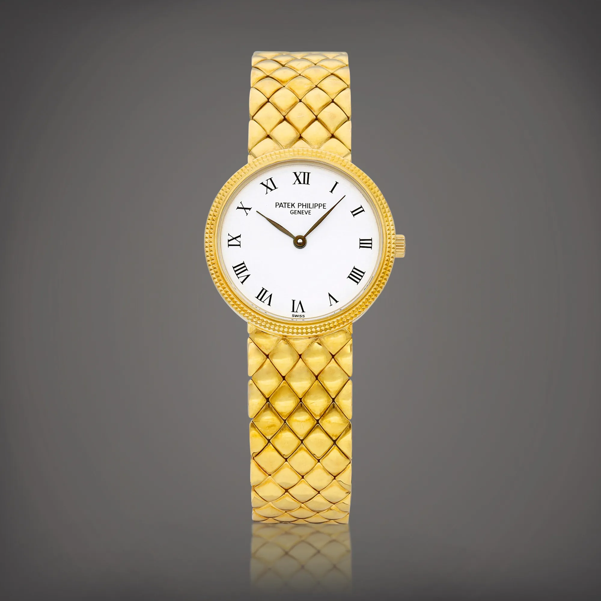 Patek Philippe 4819 25mm Yellow gold White