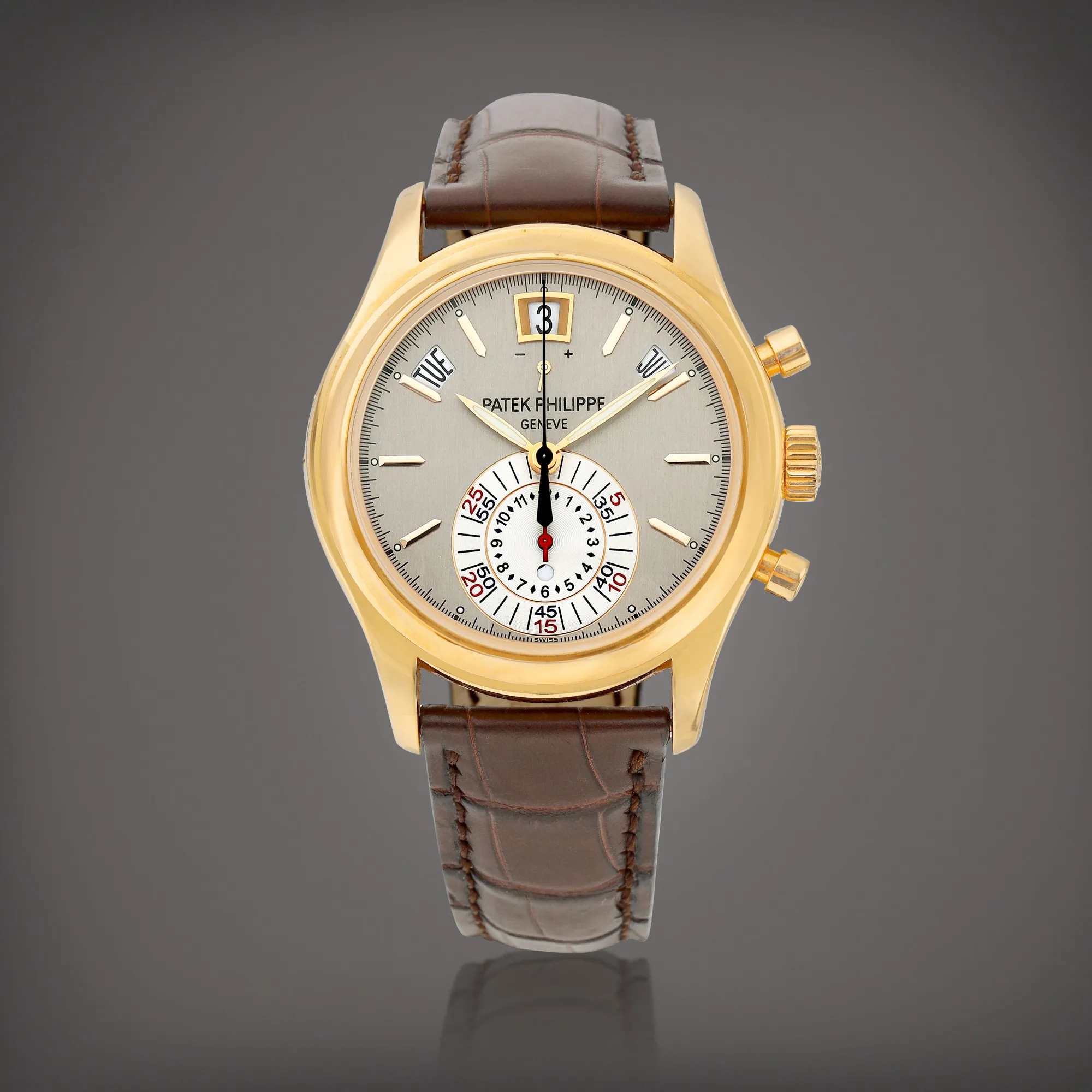 Patek Philippe Annual Calendar Chronograph 5960 40mm Rose gold Gray