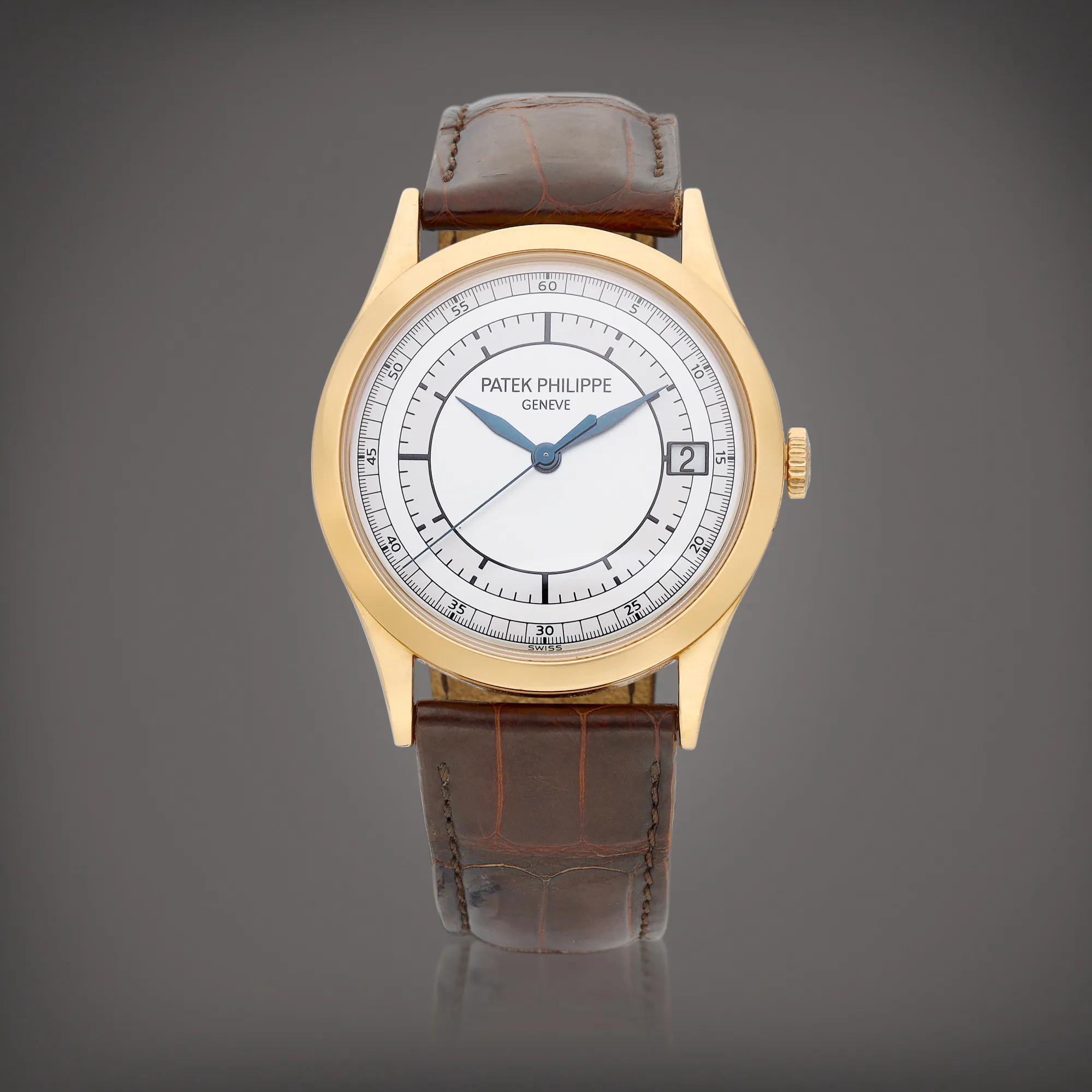 Patek Philippe Calatrava 5296 38mm Rose gold Silver