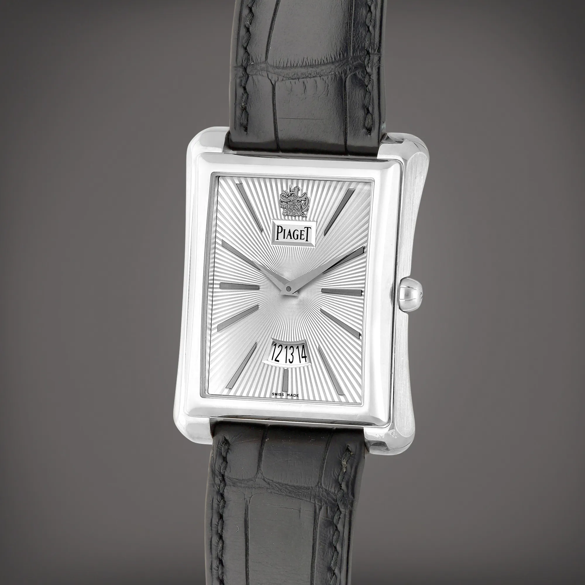 Piaget Emperador P10446 46mm White gold Silver 1