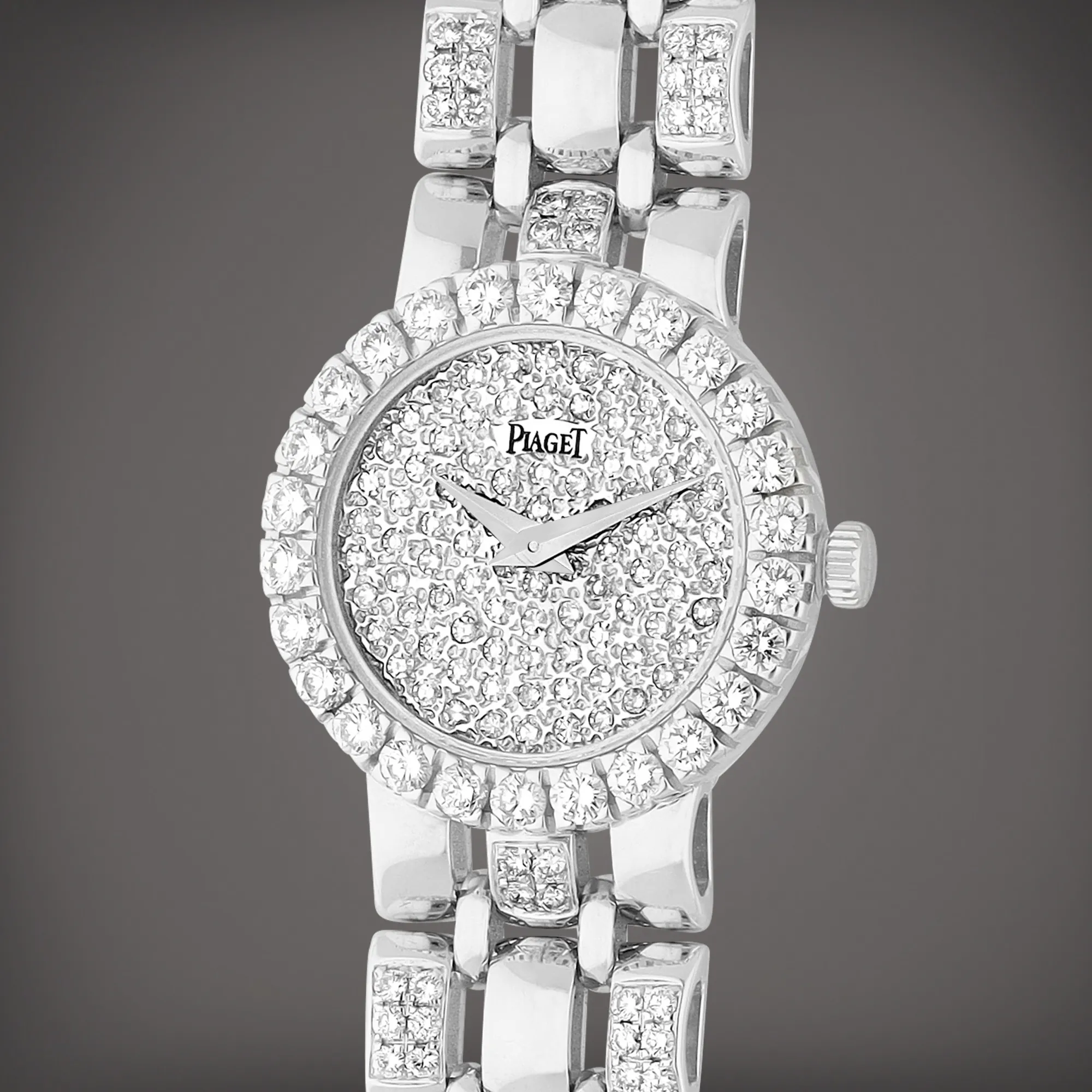 Piaget Polo 8296 21mm White gold Diamond 1