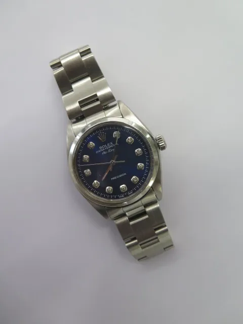 Rolex Oyster Precision 6426 Stainless steel Blue 1