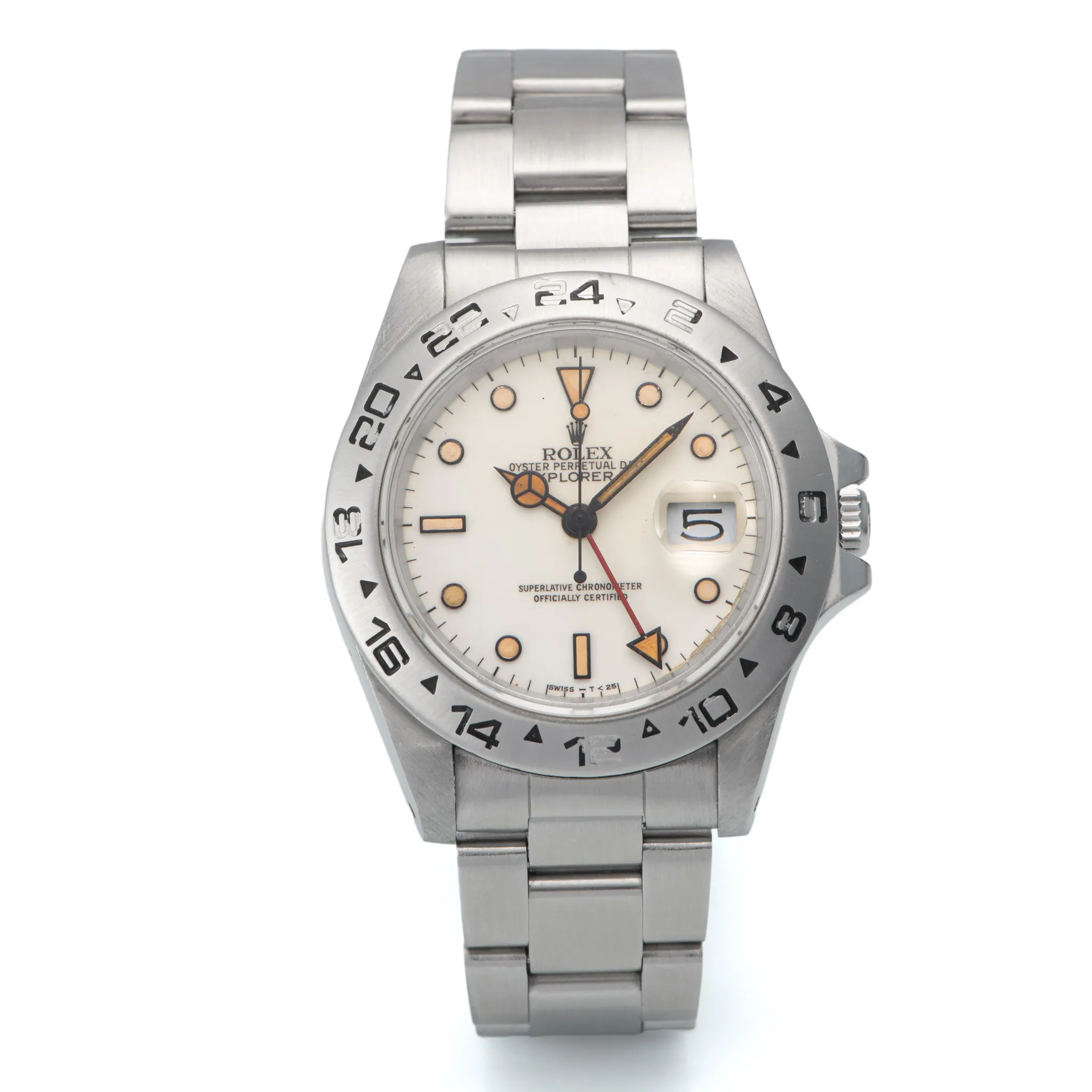 Rolex Explorer II 16550 39mm Stainless steel White