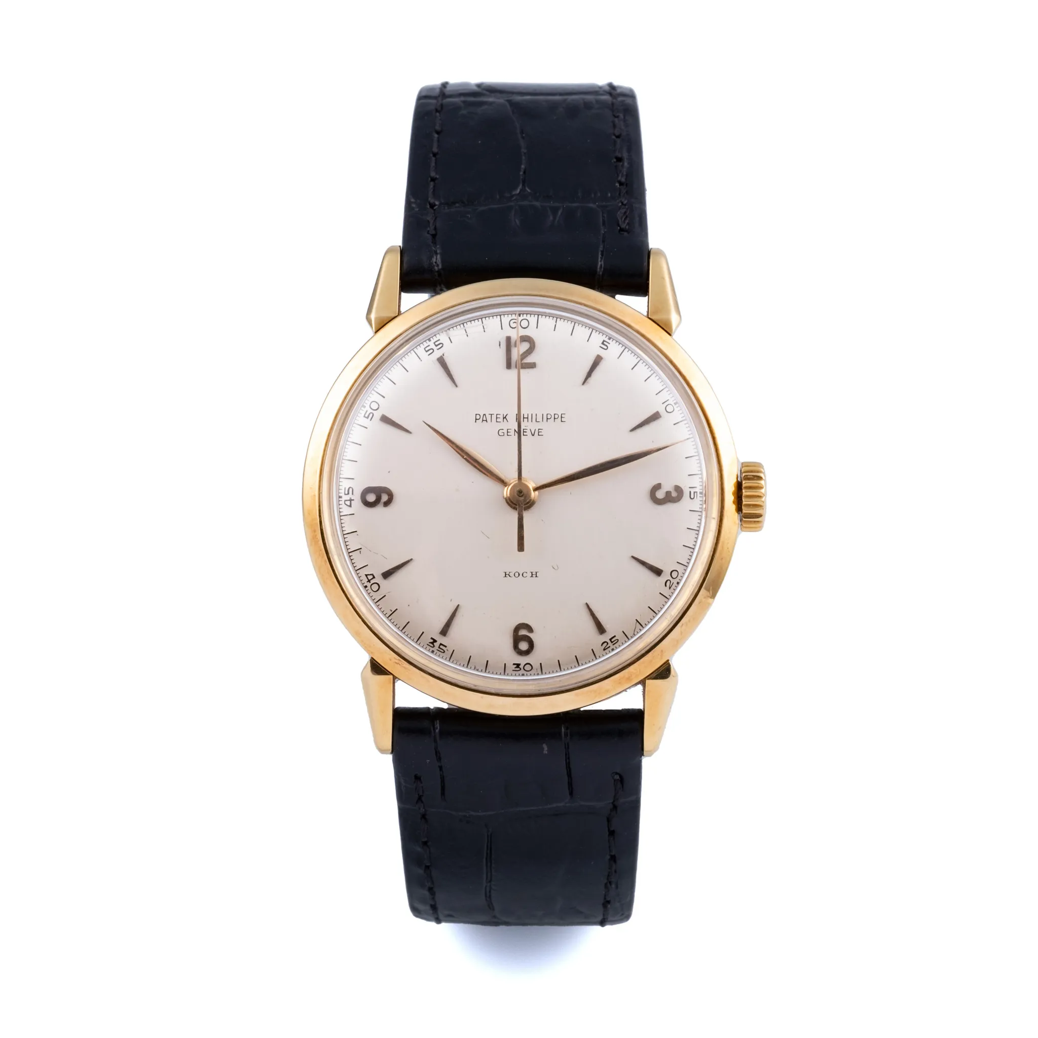 Patek Philippe Calatrava 1578 35mm Yellow gold Silver