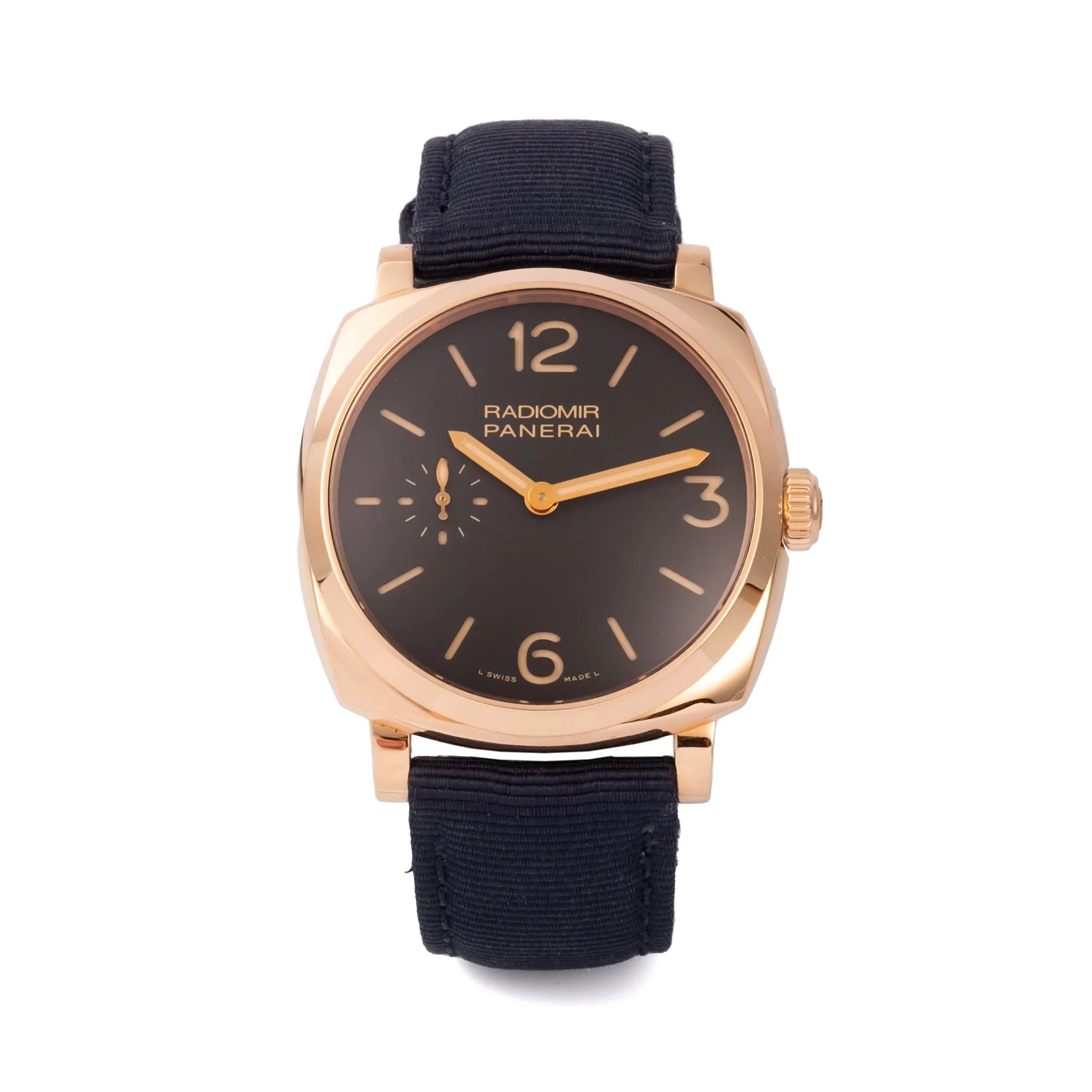 Panerai Radiomir 1940 PAM 00513 42mm Rose gold Black