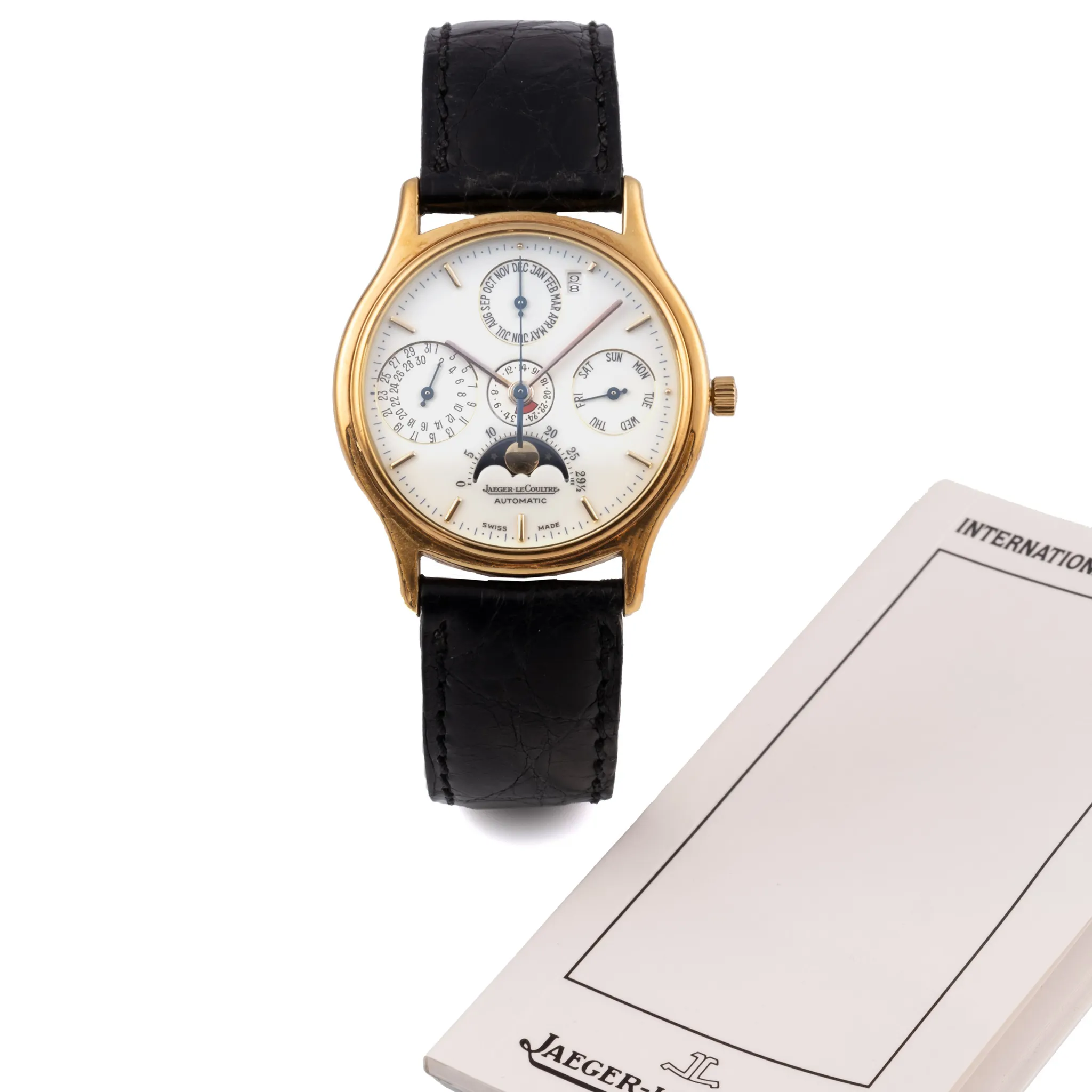 Jaeger-LeCoultre Odysseus 141.140.1 33mm Yellow gold White