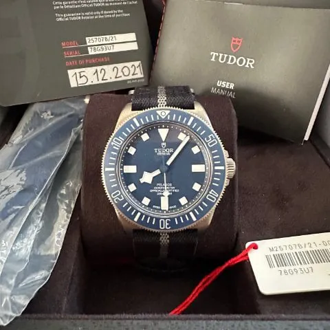 Tudor Pelagos 25707B/21 42mm Titanium Blue