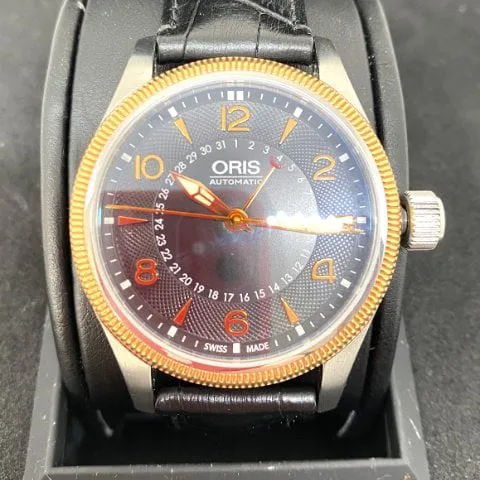 Oris Big Crown 754 7679 4364-07 5 20 76FC 40mm Stainless steel Black