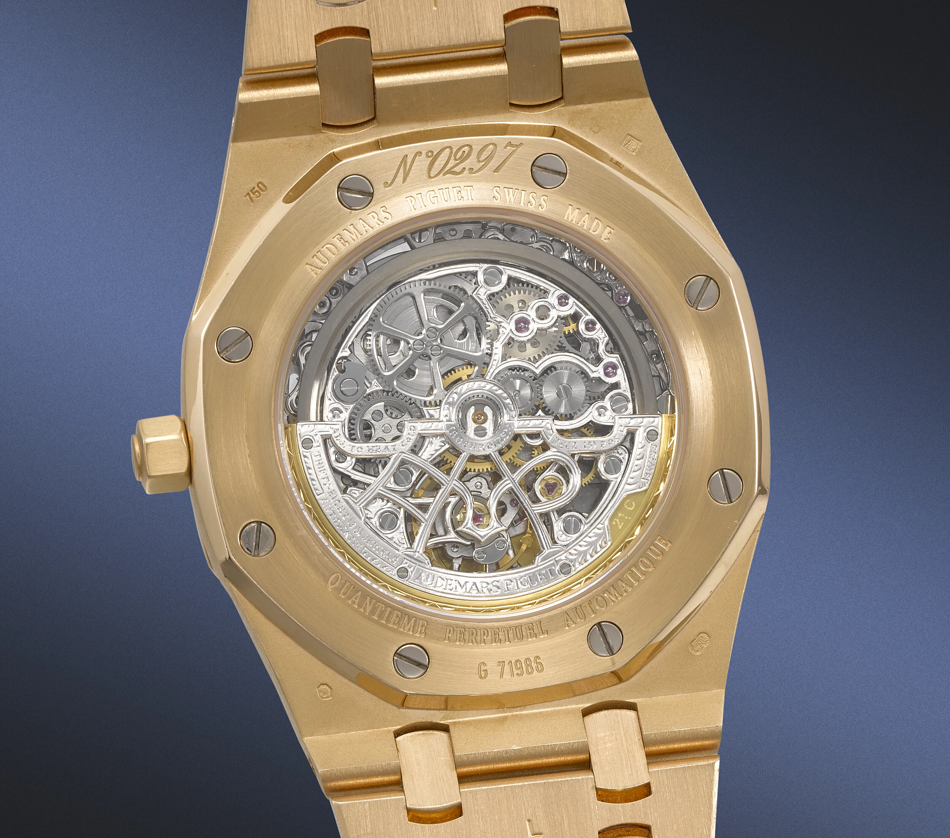 Audemars Piguet Royal Oak Perpetual Calendar 25829OR 39mm Rose gold Skeletonized 3