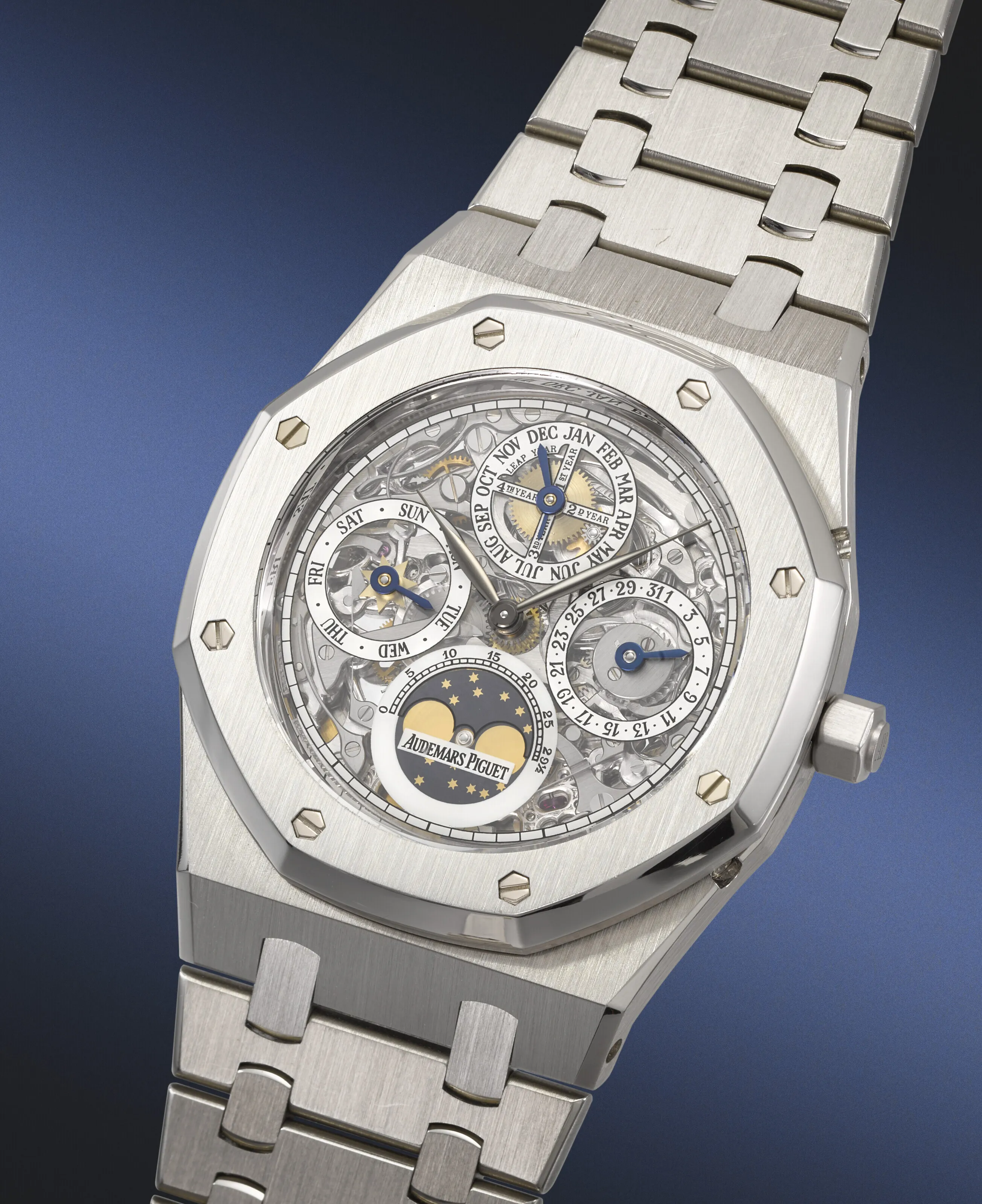 Audemars Piguet Royal Oak Perpetual Calendar 25829PT 39mm Platinum Skeletonized 2