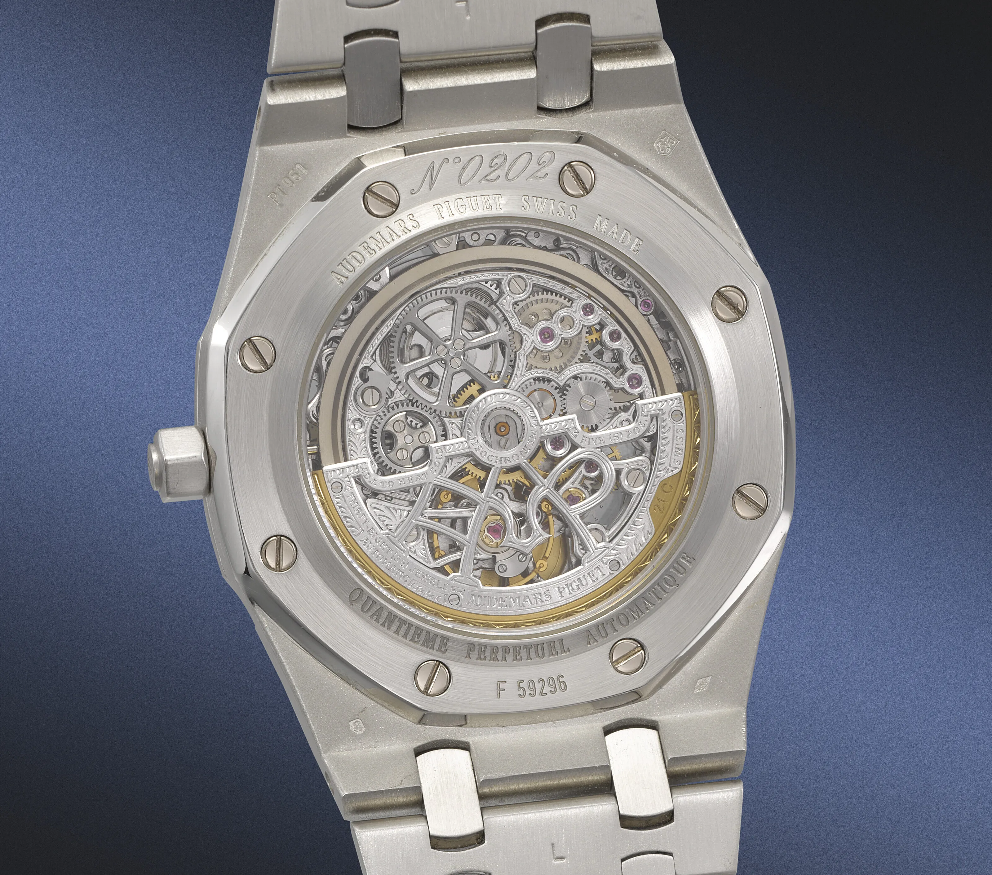 Audemars Piguet Royal Oak Perpetual Calendar 25829PT 39mm Platinum Skeletonized 1