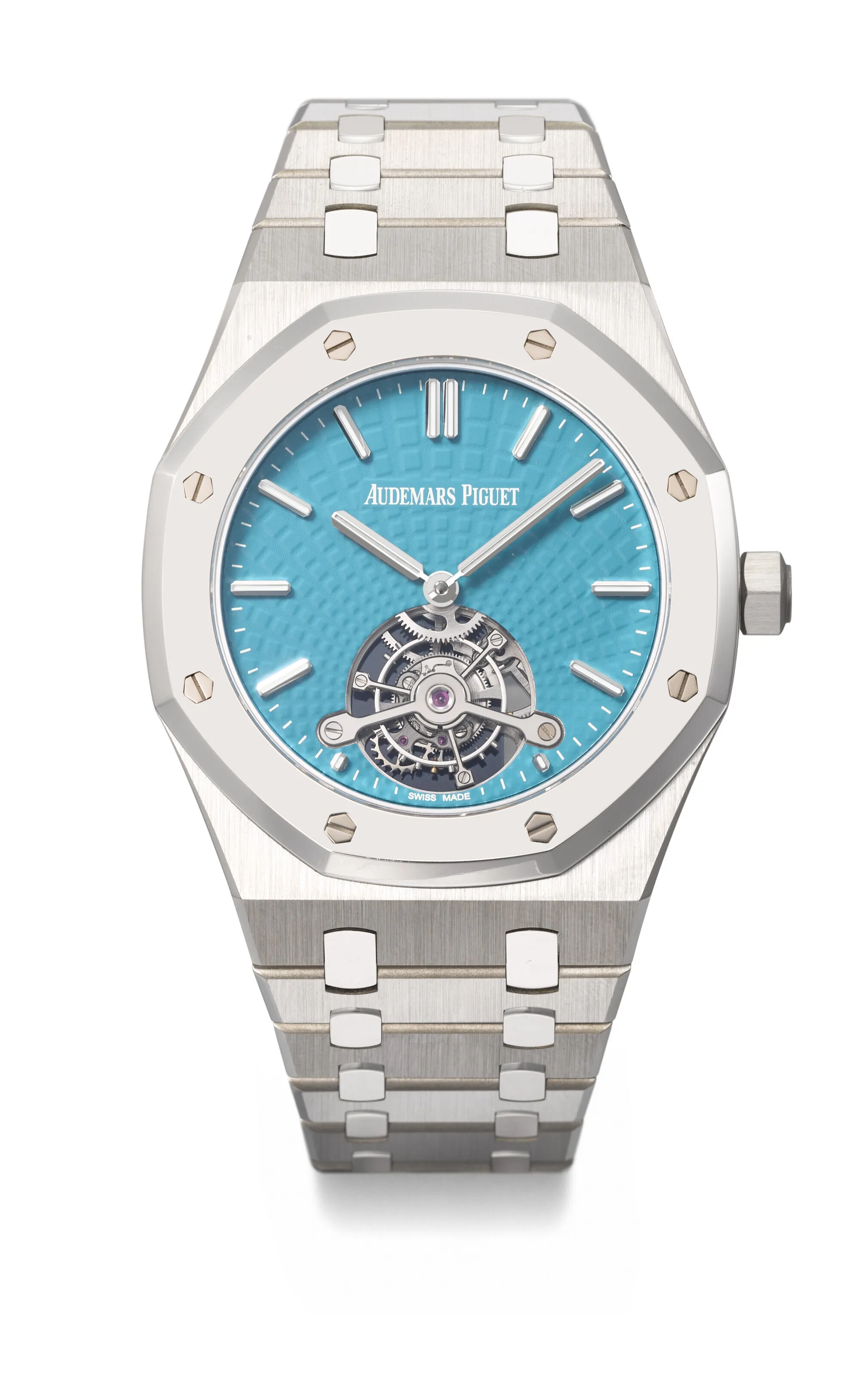 Audemars Piguet Royal Oak 41mm Platinum and Titanium Turquoise