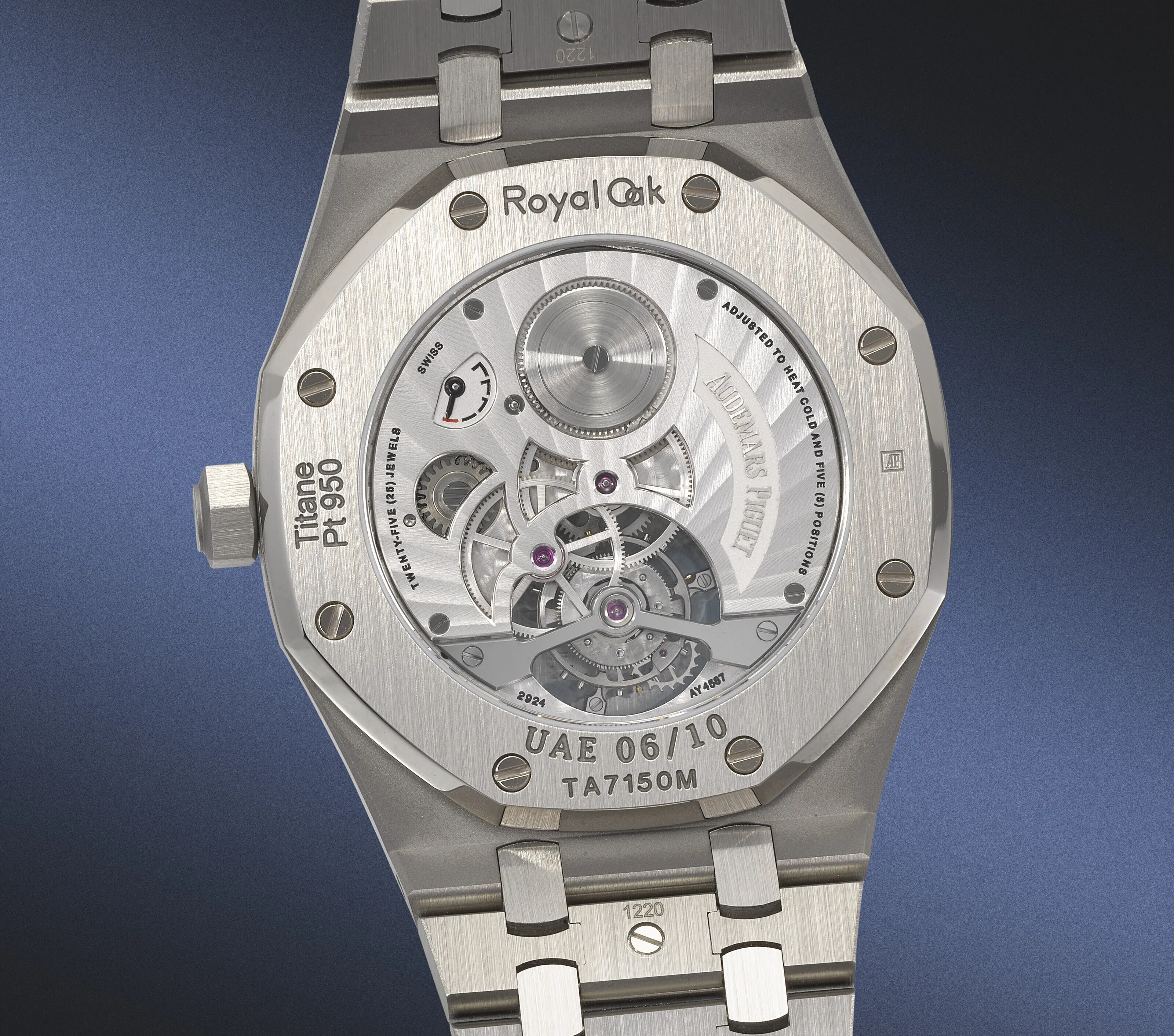 Audemars Piguet Royal Oak 41mm Platinum and Titanium Turquoise 3