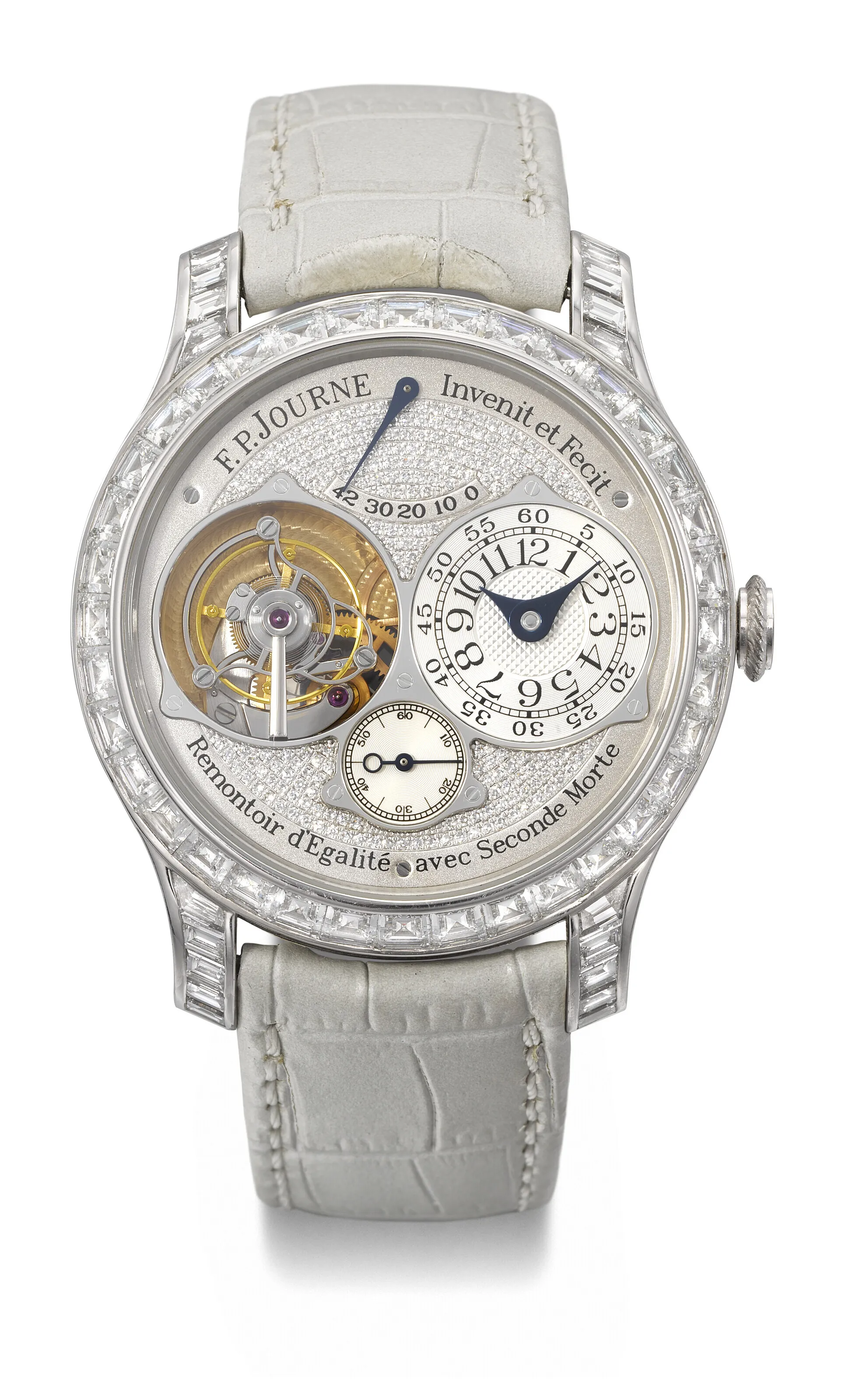 F.P. Journe Tourbillon Souverain TJ 40mm Platinum Diamond