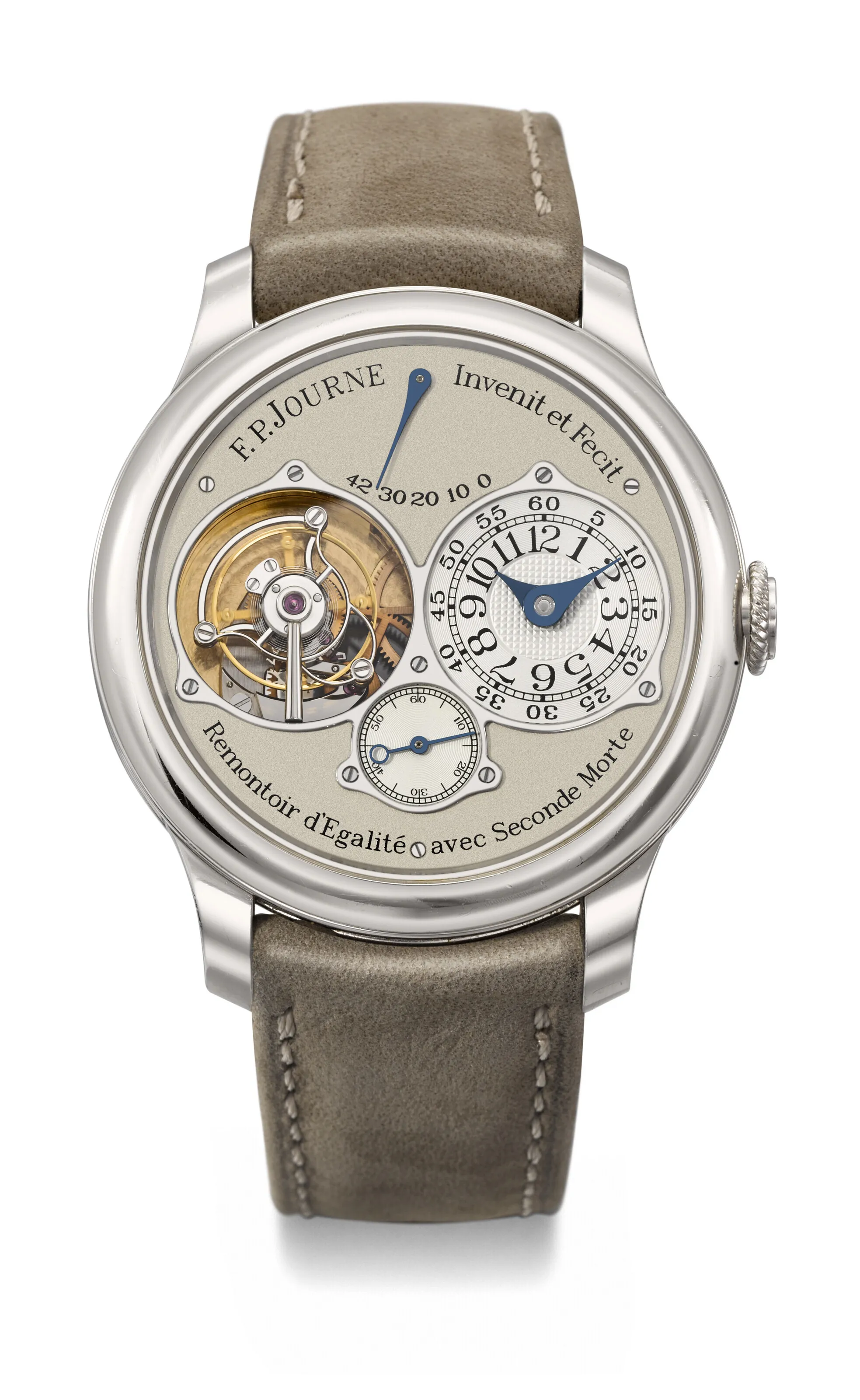 F.P. Journe Tourbillon Souverain 40mm Platinum Gray