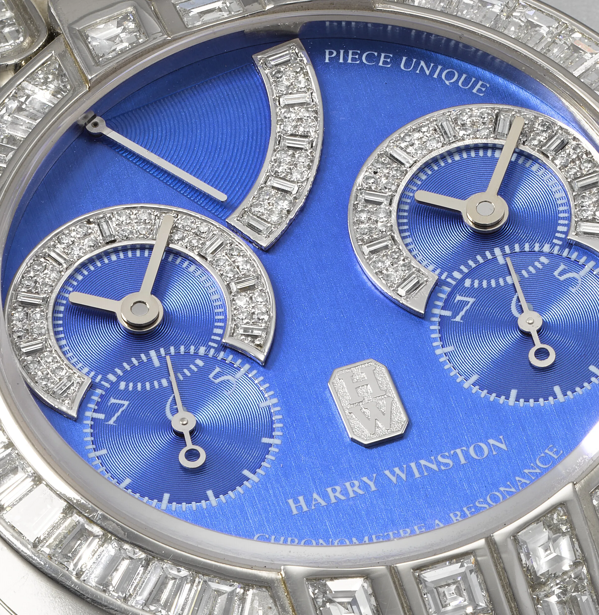 Harry Winston Opus One 38mm Platinum Blue 2