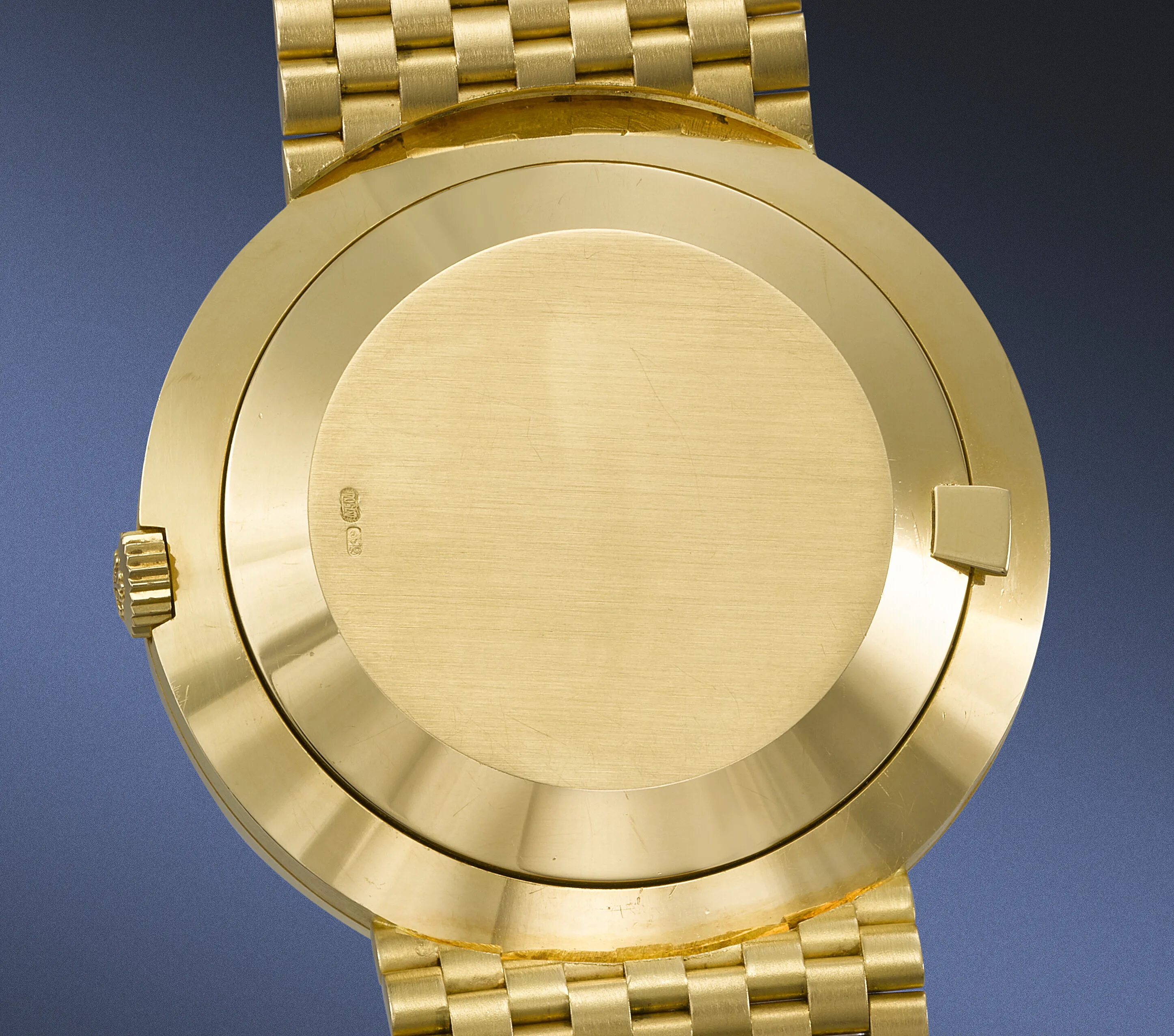 Patek Philippe Perpetual Calendar 3450/1 37.7mm Yellow gold Silver 3