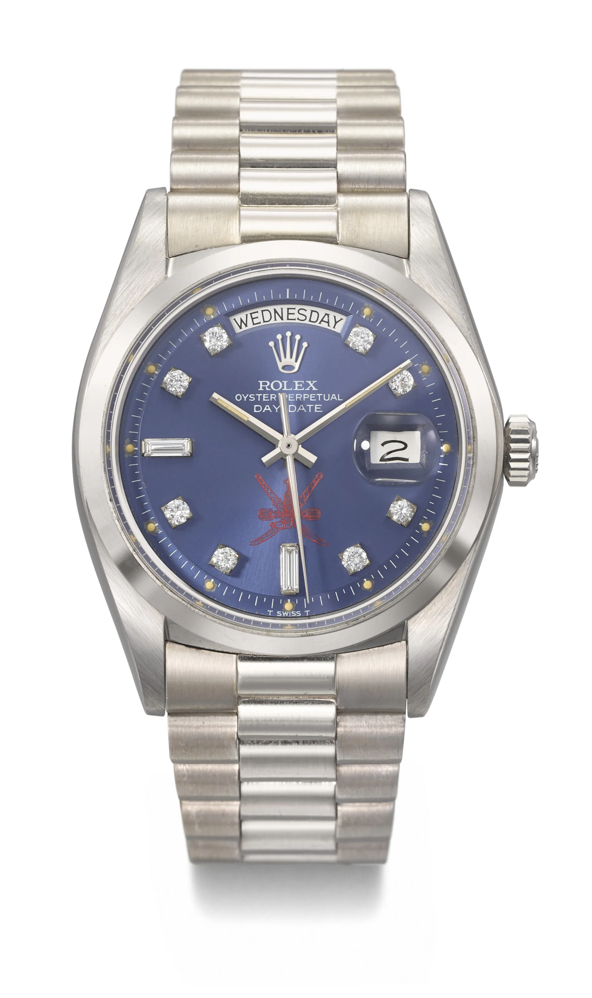 Rolex Day-Date 36 1802 36mm Yellow gold Blue