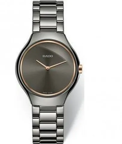 Rado True Thinline R27956132 30mm Ceramic Gray