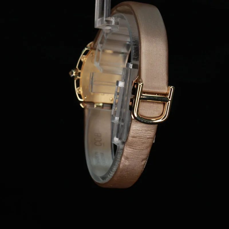 Cartier Baignoire WB52002 25.3mm 18K.Gold with Diamonds Silver 5