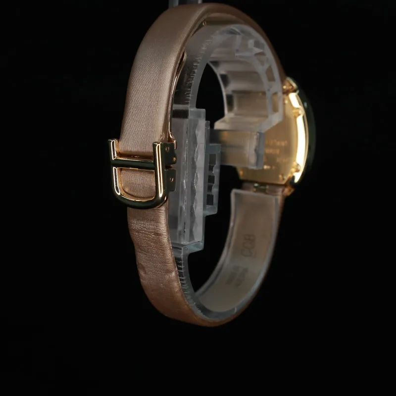 Cartier Baignoire WB52002 25.3mm 18K.Gold with Diamonds Silver 6