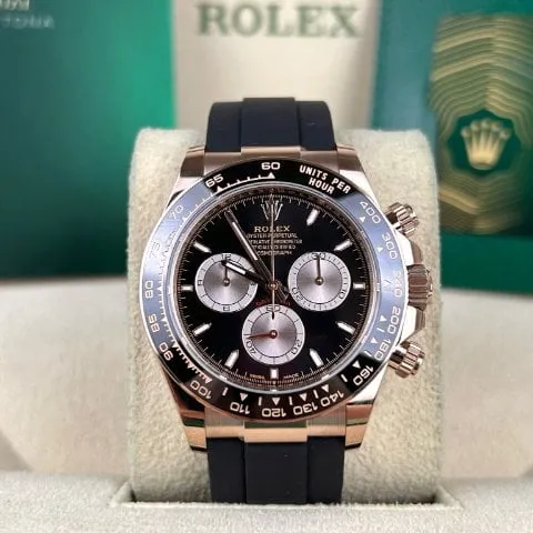 Rolex Daytona 126515LN 40mm Rose gold Black