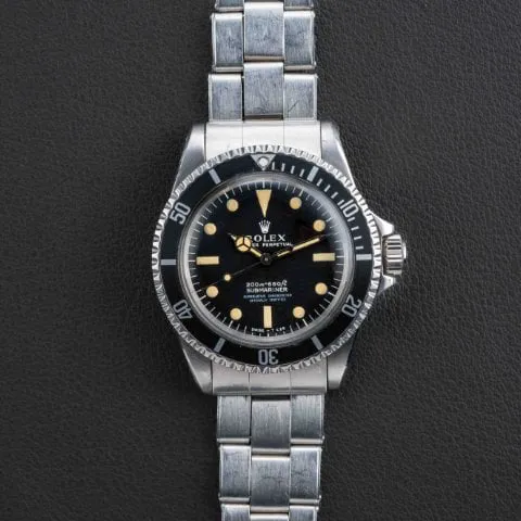 Rolex Submariner 5512 40mm Steel Black