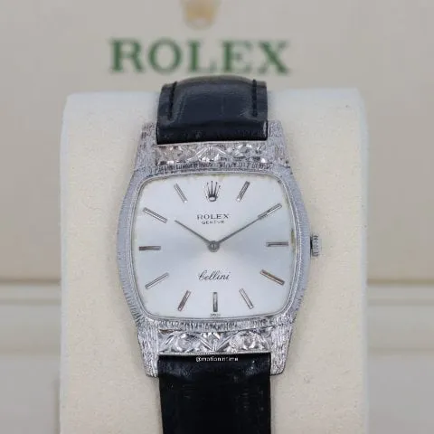 Rolex Cellini 3805 31mm White gold Gold