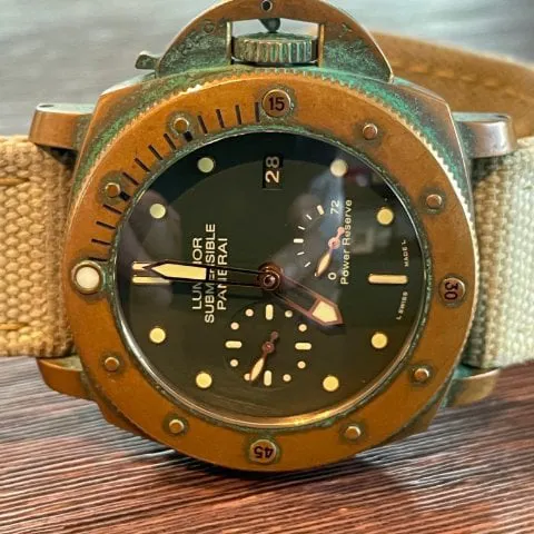 Panerai Submersible PAM 00507 47mm Bronze Green