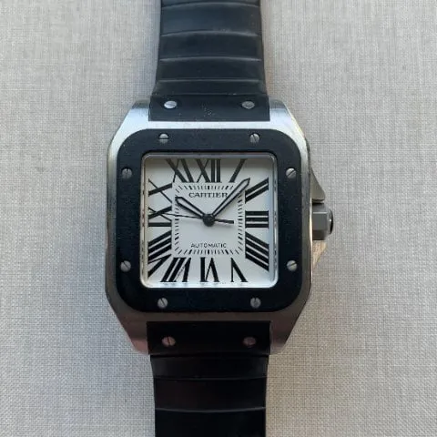 Cartier Santos 2656 38mm Stainless steel Silver