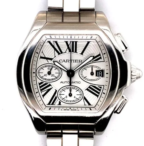 Cartier Roadster 3405 44mm Stainless steel Silver