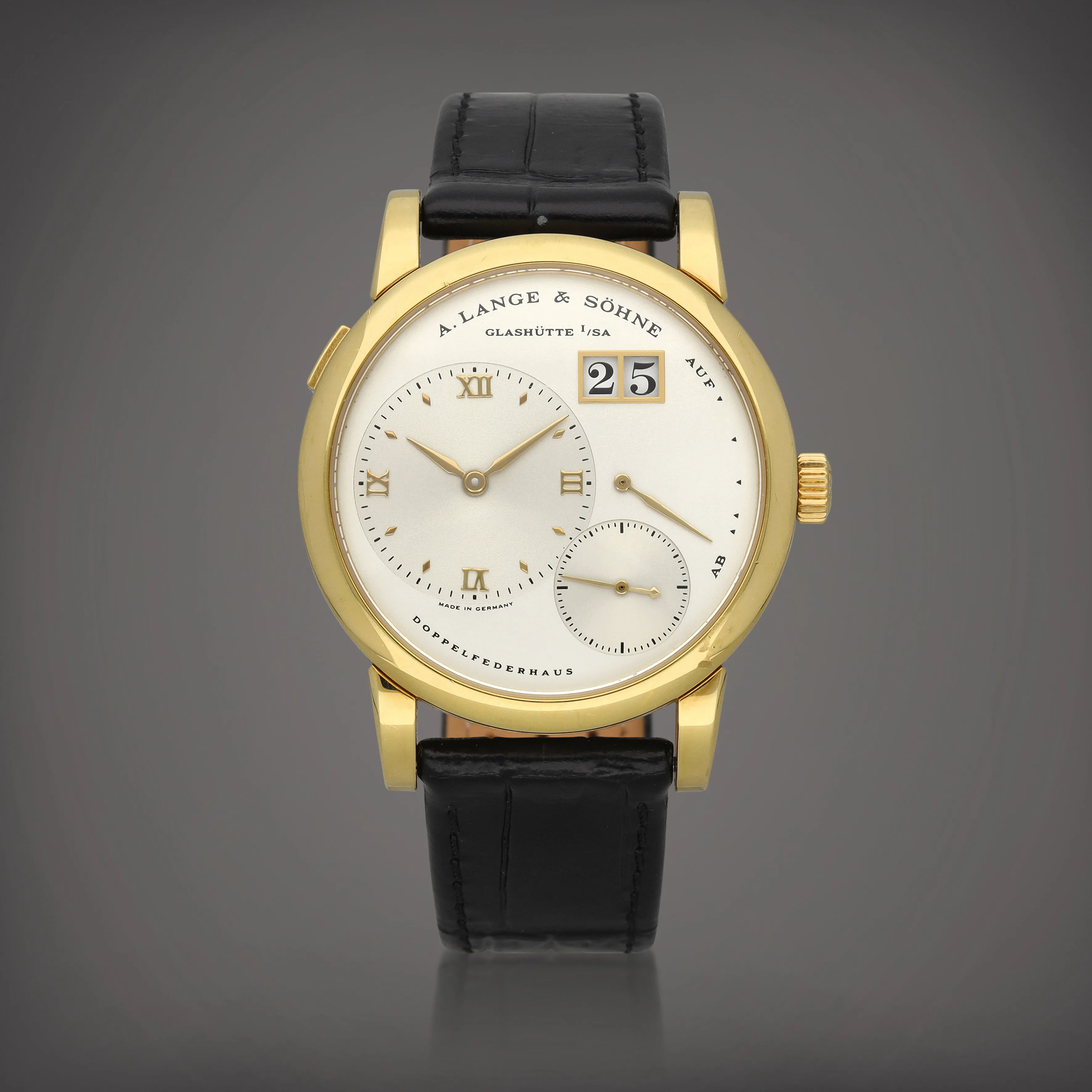 A. Lange & Söhne Lange 1 101.021 38.5mm Yellow gold Silver 1