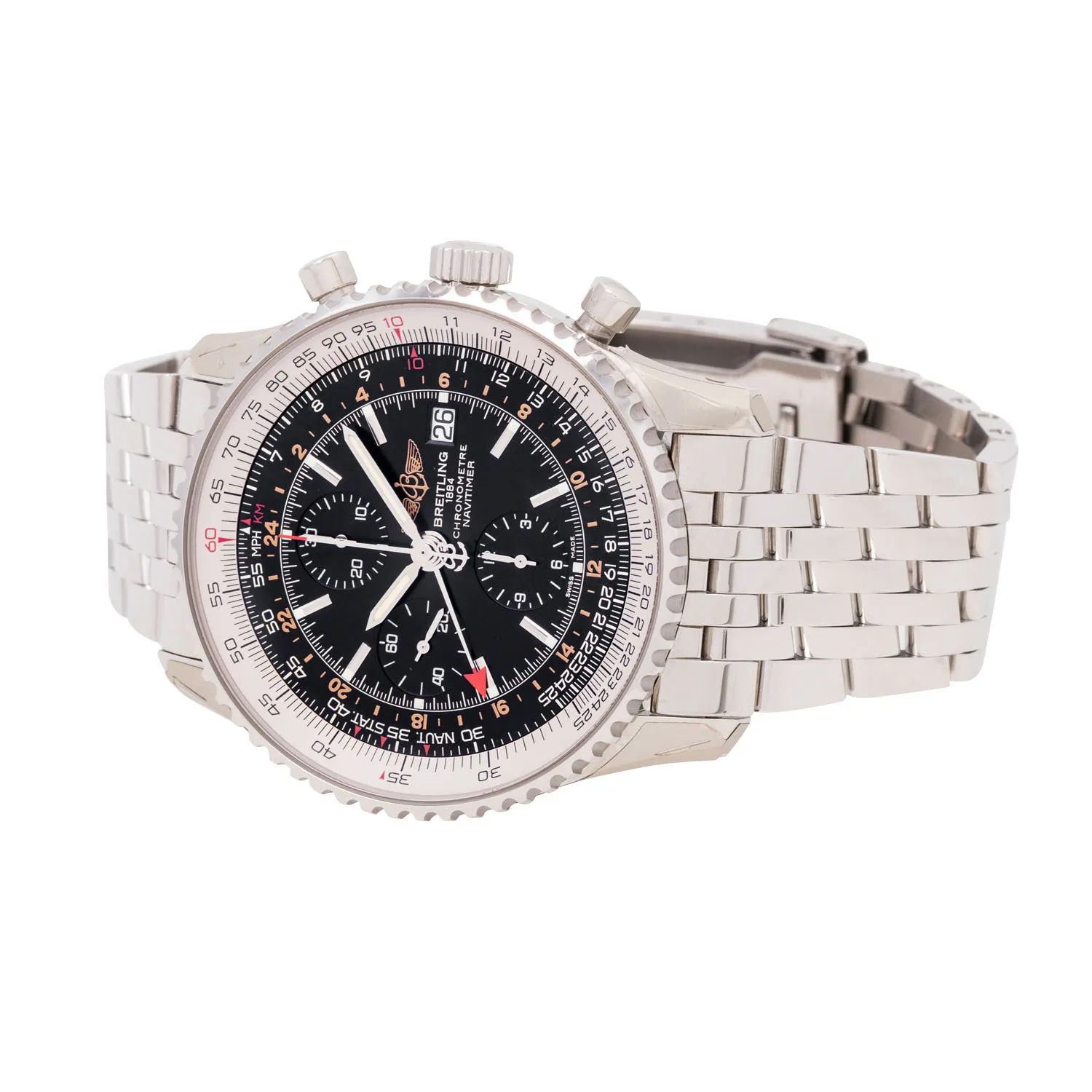 Breitling Navitimer A24322 53mm Stainless steel Black 7