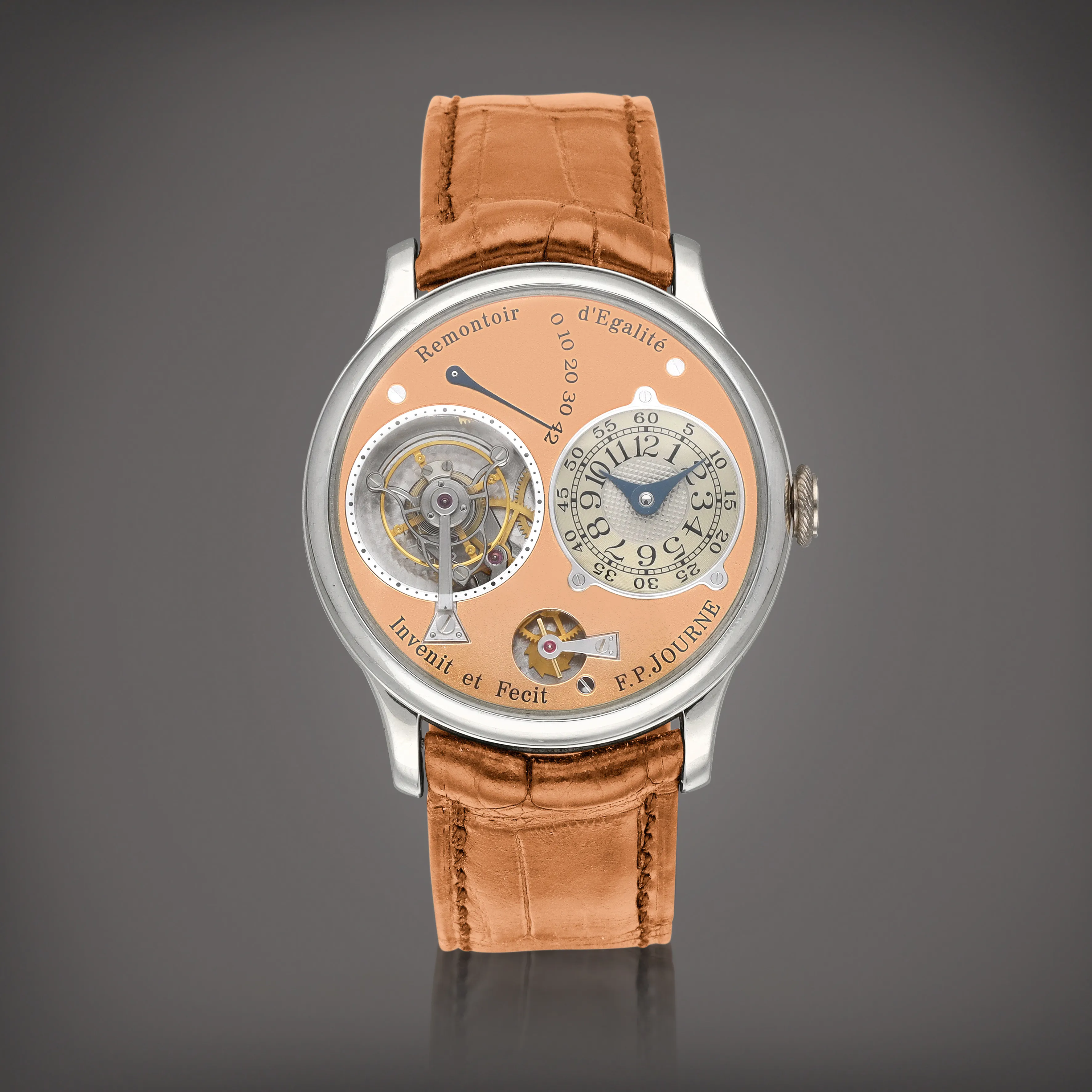 F.P. Journe Tourbillon Souverain 38mm Platinum Rose gold 1