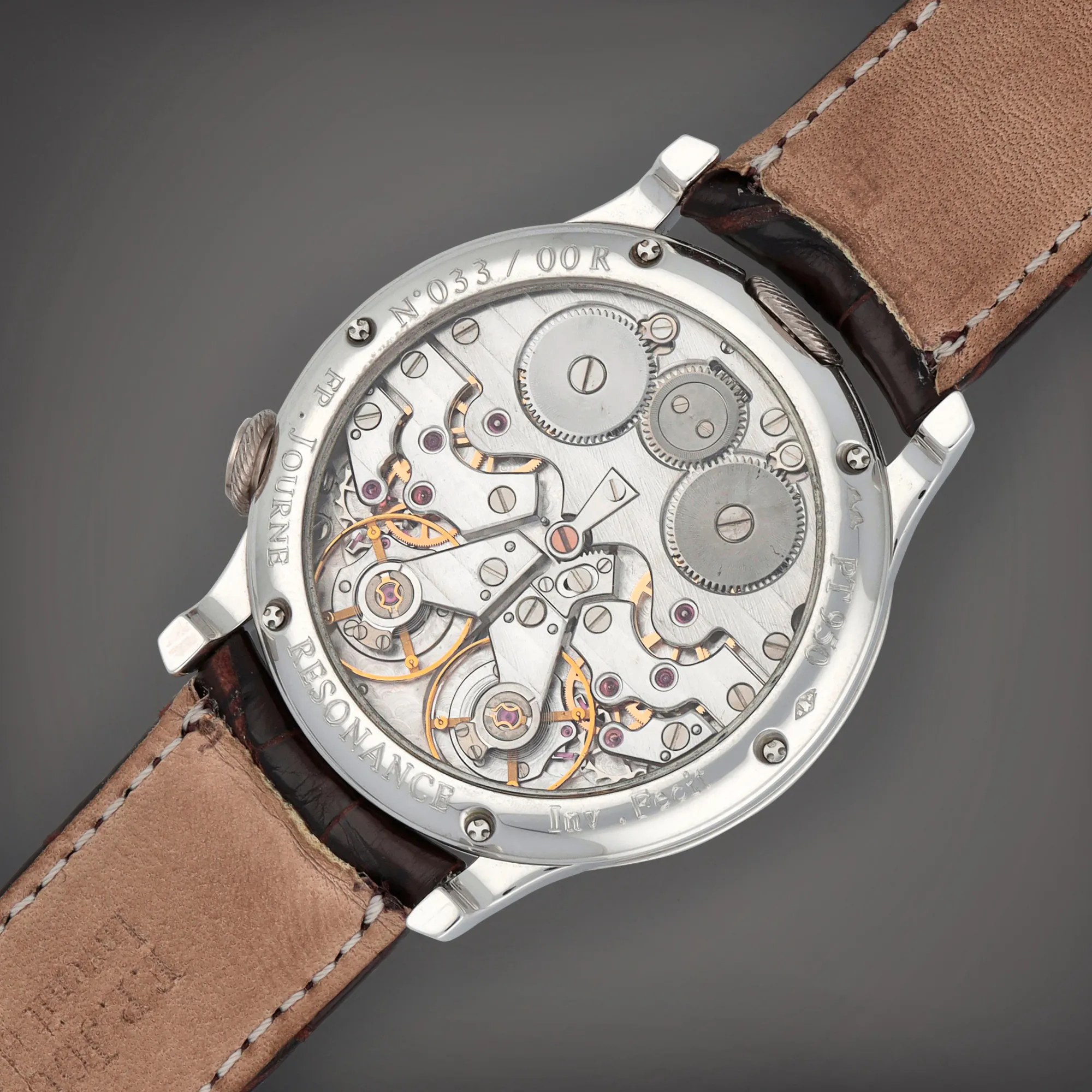 F.P. Journe Chronomètre à Résonance 38mm Platinum Rose gold 4