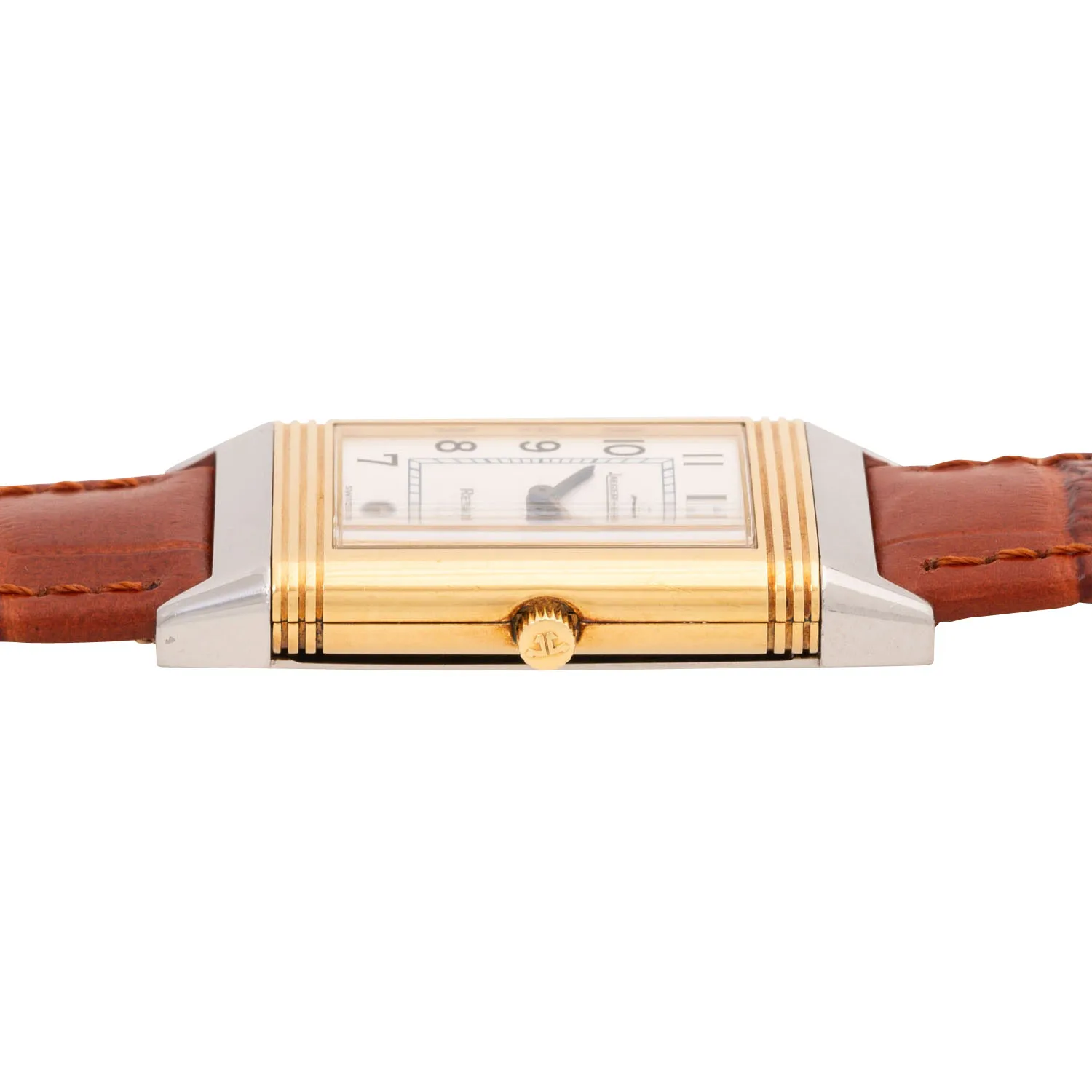 Jaeger-LeCoultre Reverso Classique 250.5.08 23mm Yellow gold and stainless steel White 2