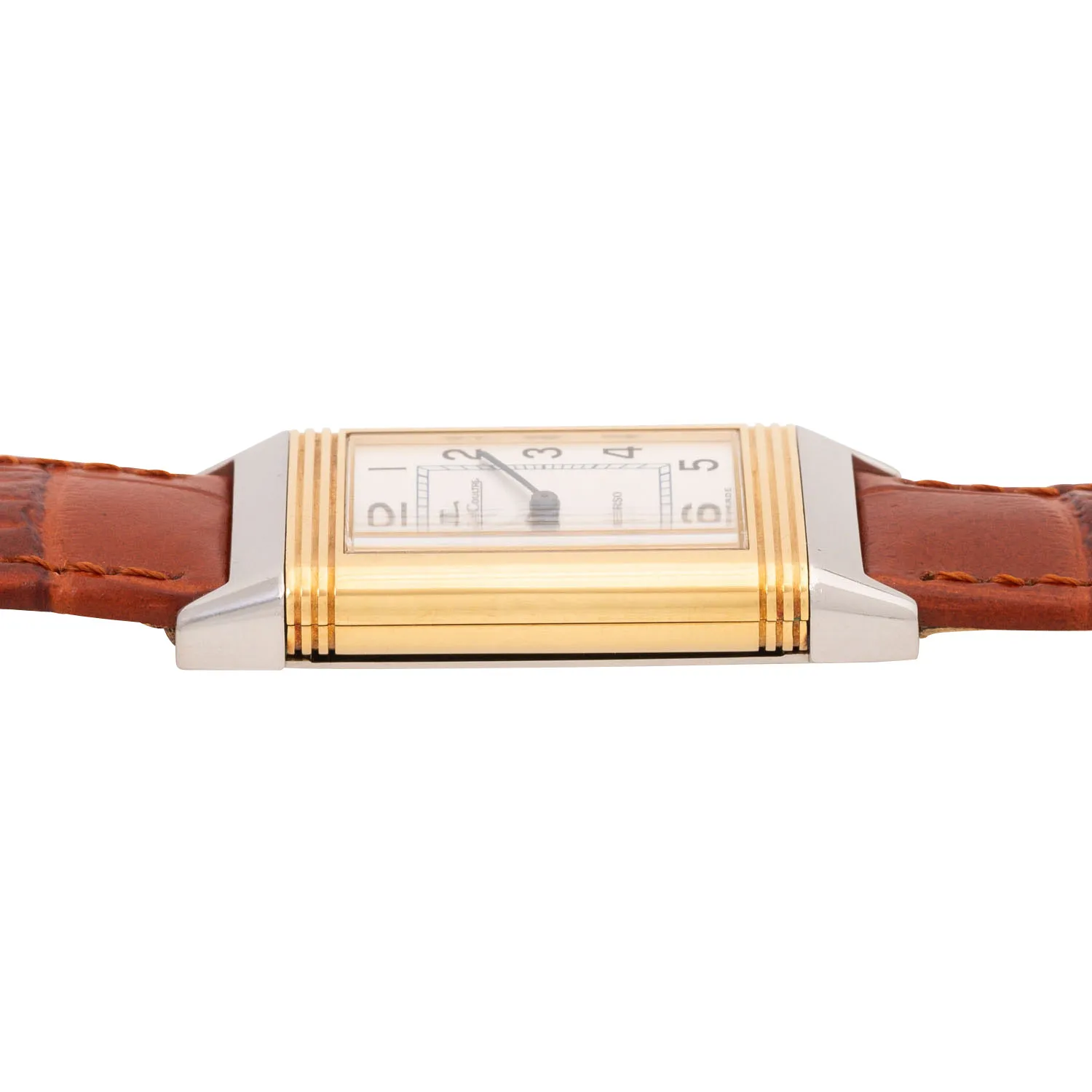 Jaeger-LeCoultre Reverso Classique 250.5.08 23mm Yellow gold and stainless steel White 3