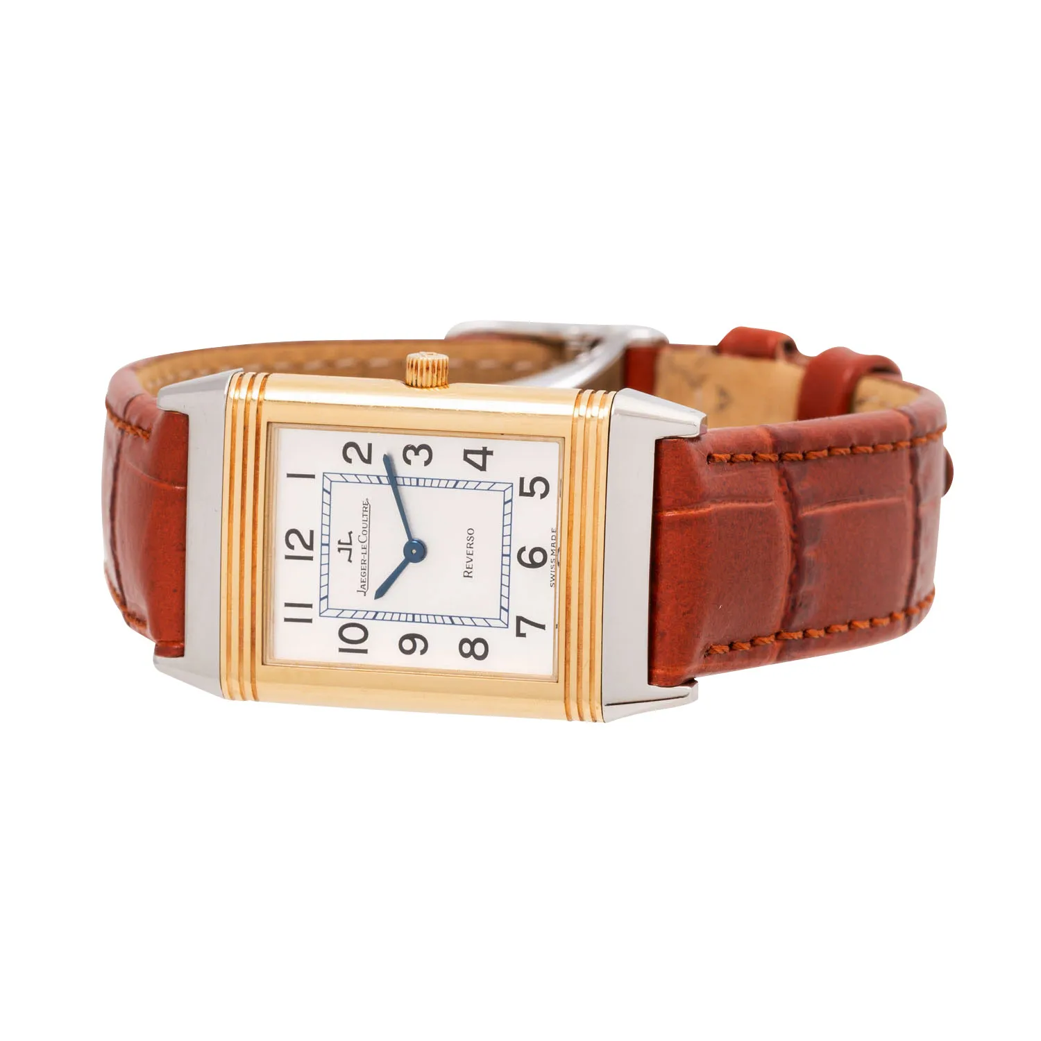 Jaeger-LeCoultre Reverso Classique 250.5.08 23mm Yellow gold and stainless steel White 6