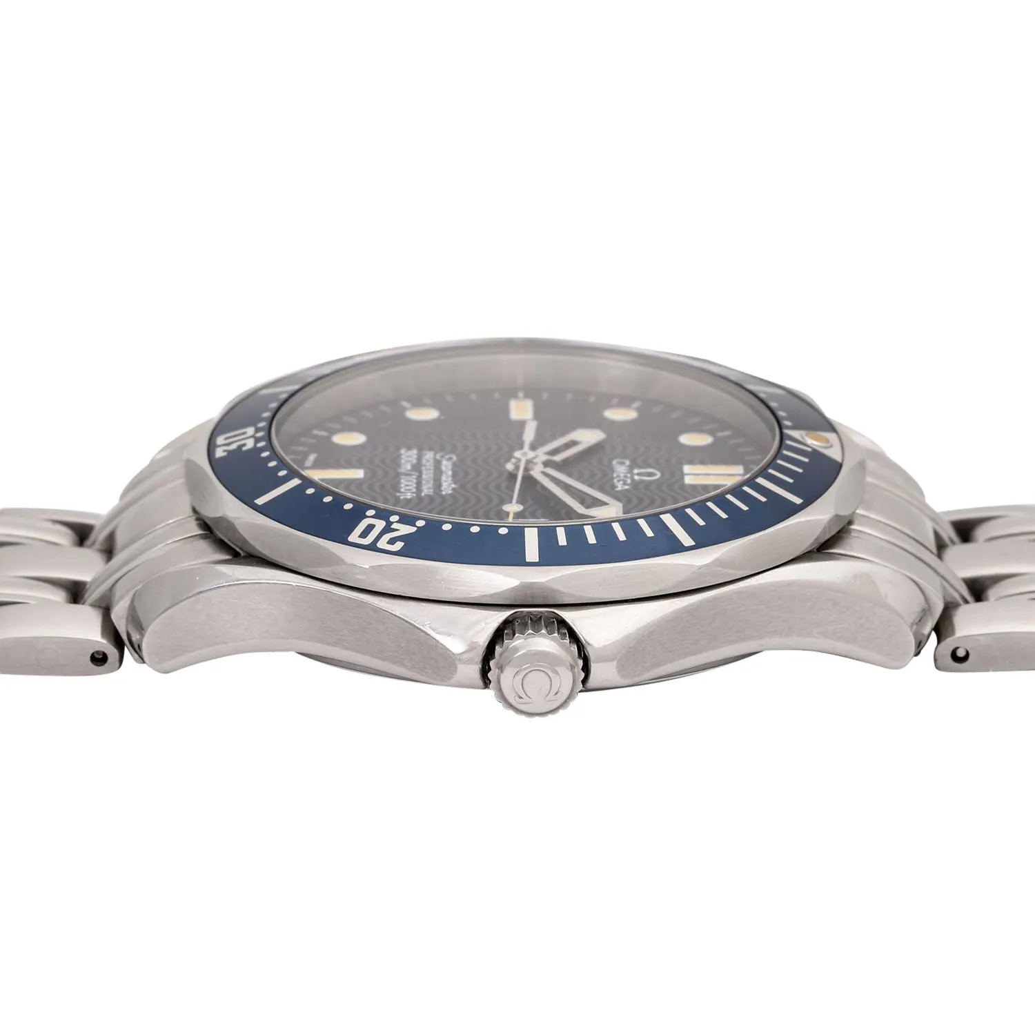 Omega Seamaster 25418000 47mm Stainless steel Blue 2