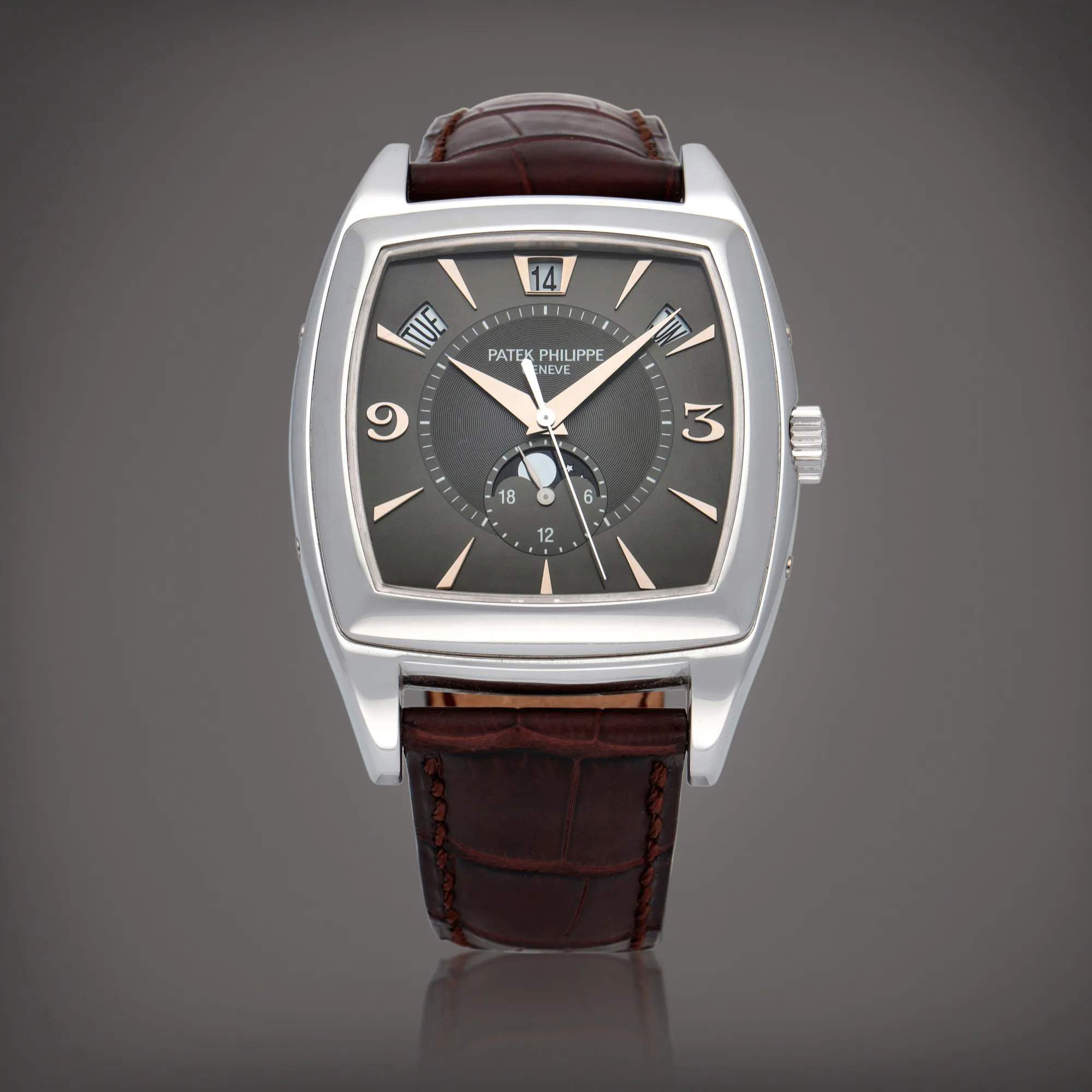 Patek Philippe Gondolo 5135G-010 38mm White gold Gray 1